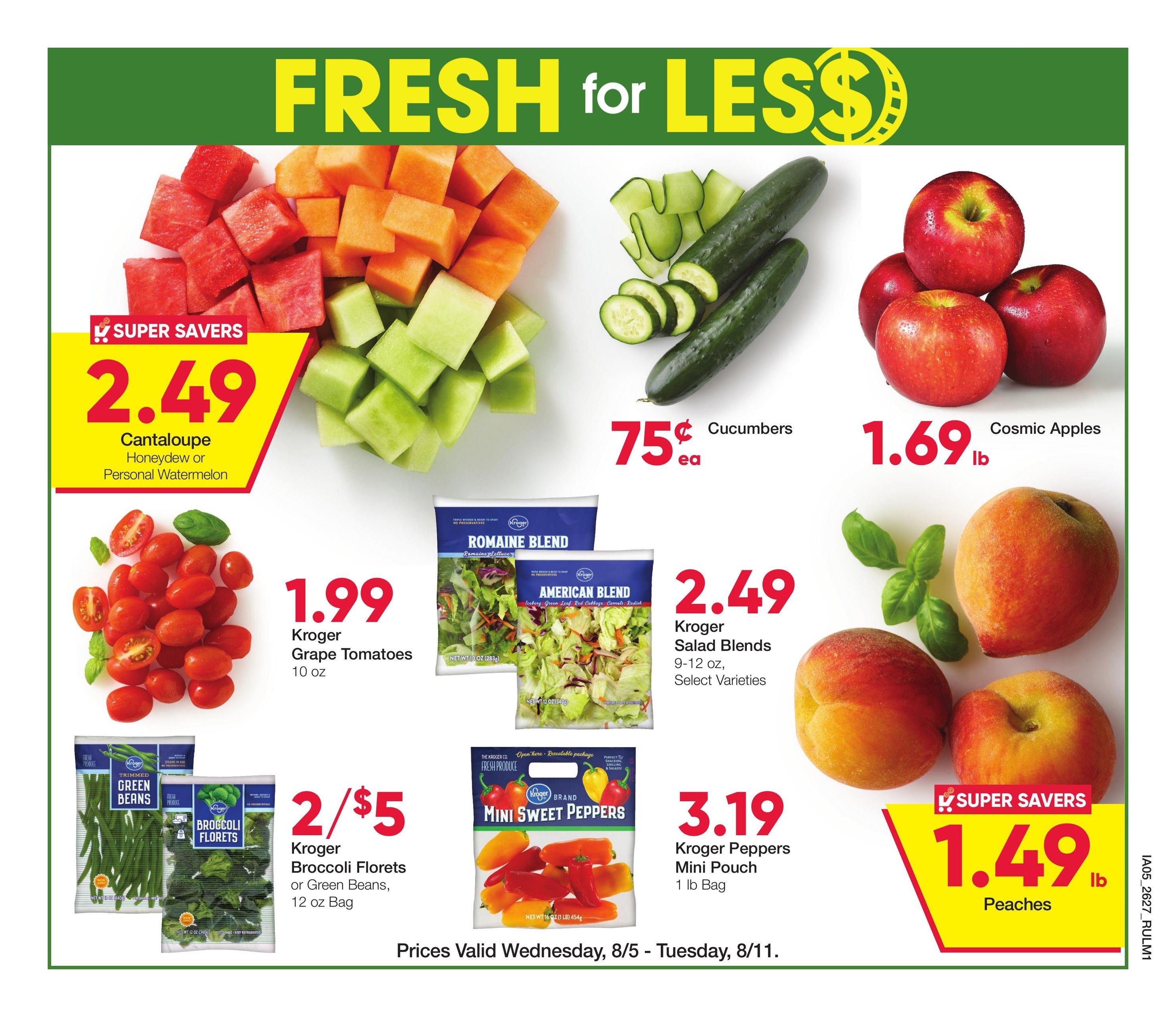 Ruler Foods (Fort Wayne–Van Wert Area, IN–OH) Weekly Ad August 5 - 18, 2026