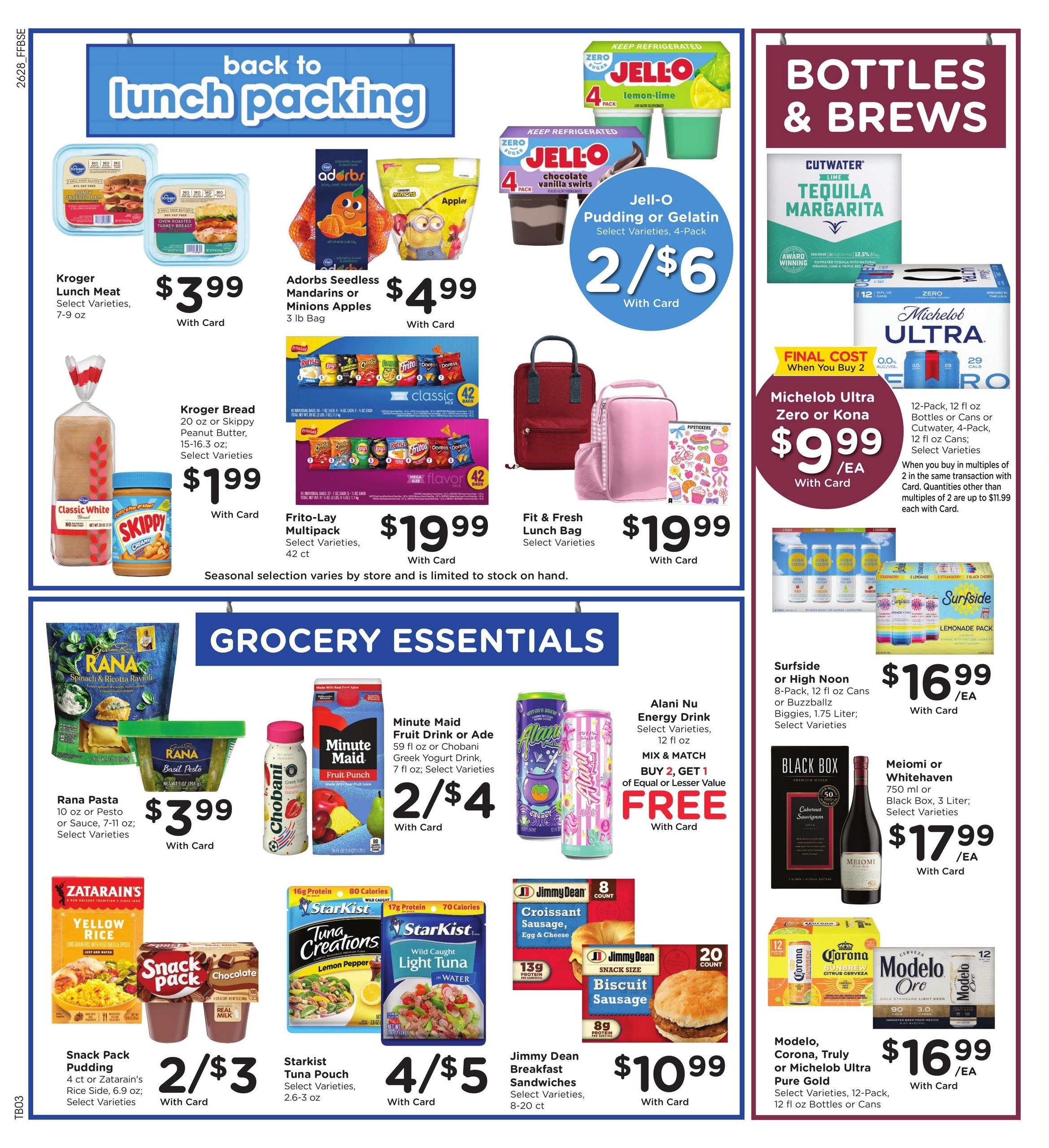 Fry's Food Stores (Prescott–Rio Verde Area, AZ) Weekly Ad August 12 - 18, 2026