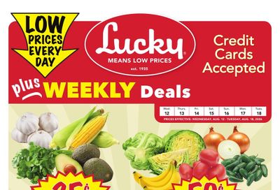 Lucky (Salt Lake City–West Valley City Area, UT) Weekly Ad August 12 - 18, 2026