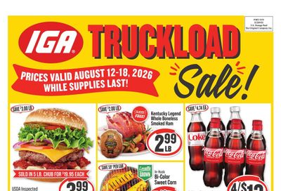 IGA Weekly Ad August 12 - 18, 2026