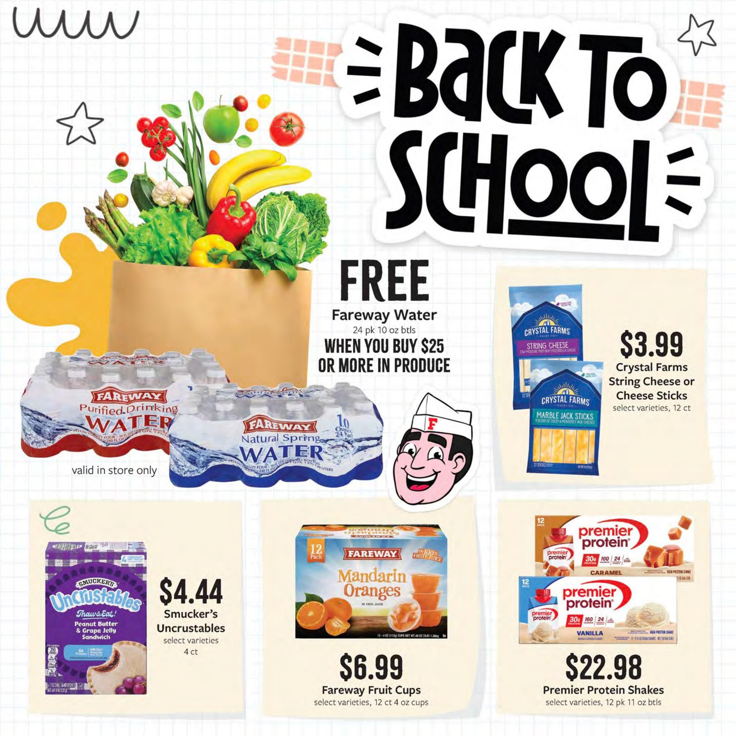 Fareway (Akron–Sioux City Area, IA) Weekly Ad August 10 - 15, 2026