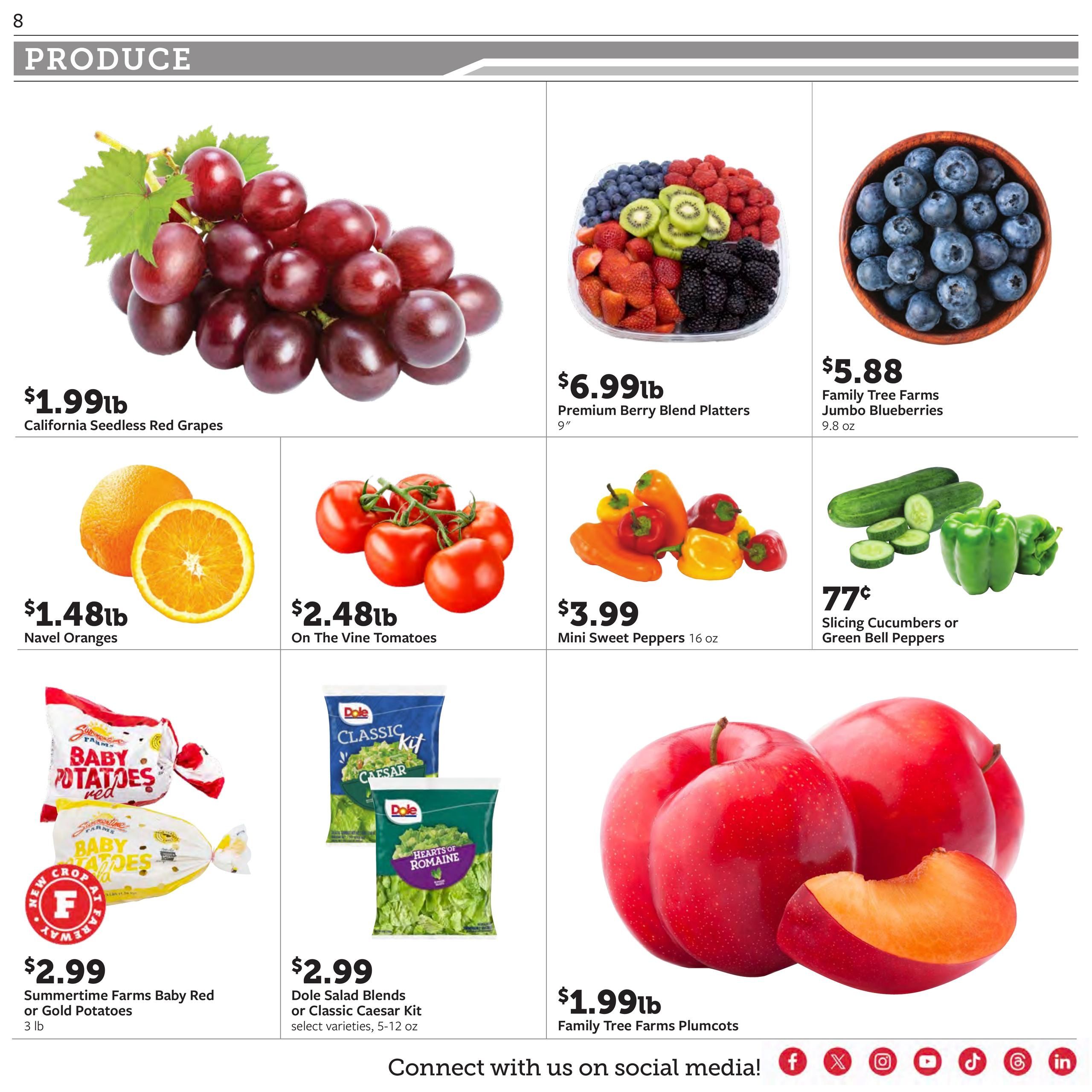 Fareway (Akron–Sioux City Area, IA) Weekly Ad August 10 - 15, 2026