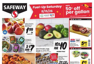 Safeway (Fairfield–Stockton Area, CA) Weekly Ad August 12 - 18, 2026
