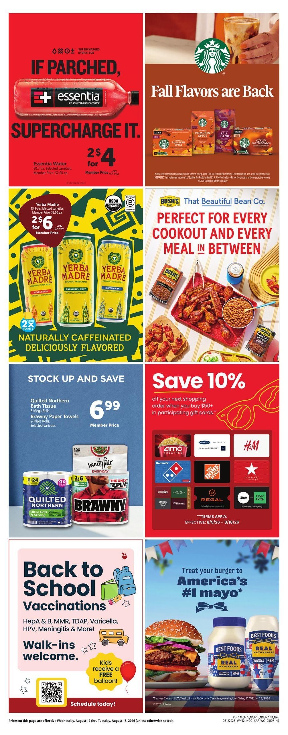 Safeway (Fairfield–Stockton Area, CA) Weekly Ad August 12 - 18, 2026