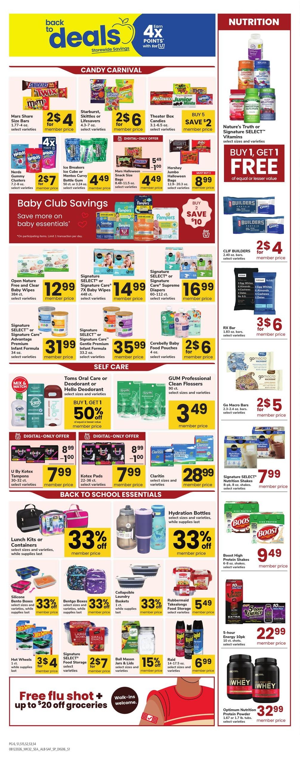 Safeway (Auburn Area, WA) Weekly Ad August 12 - 18, 2026