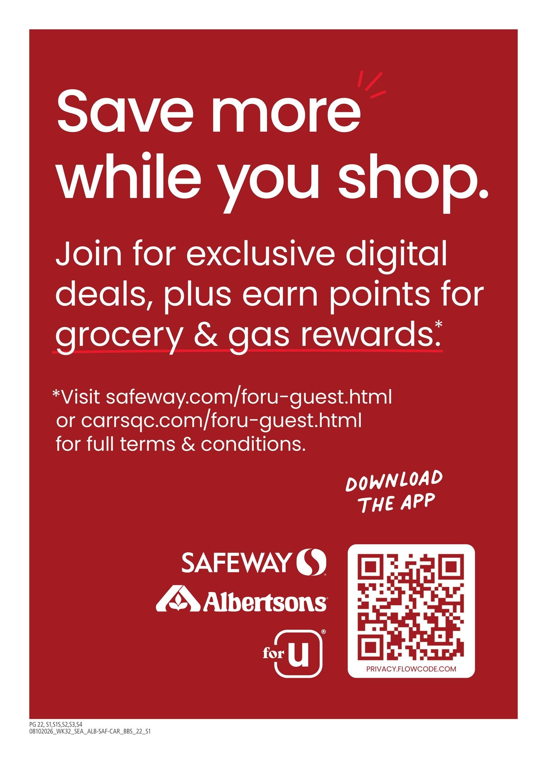 Safeway (ID) Big Book of Savings Weekly Ad August 10 - September 7, 2026