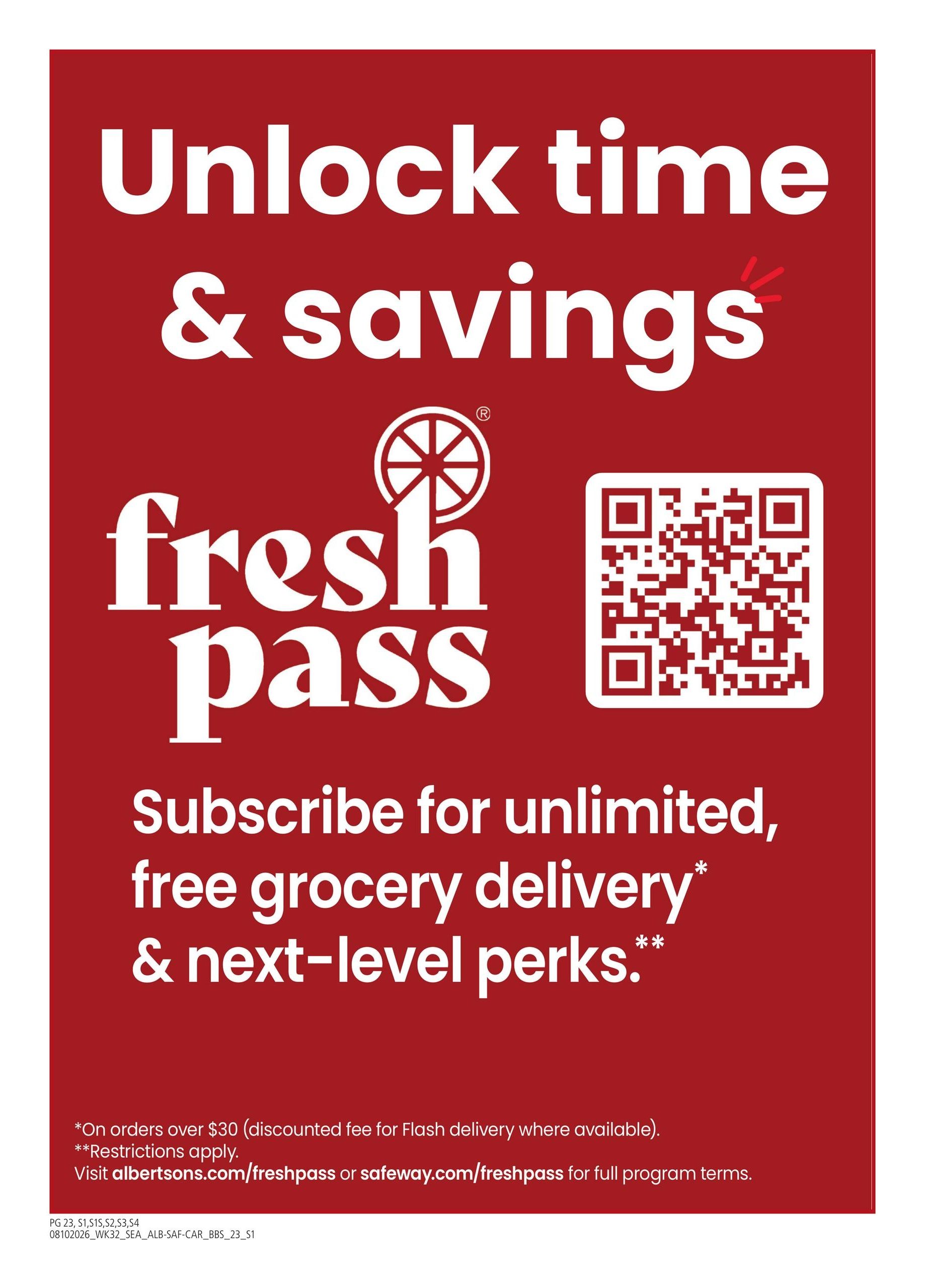 Safeway (ID) Big Book of Savings Weekly Ad August 10 - September 7, 2026