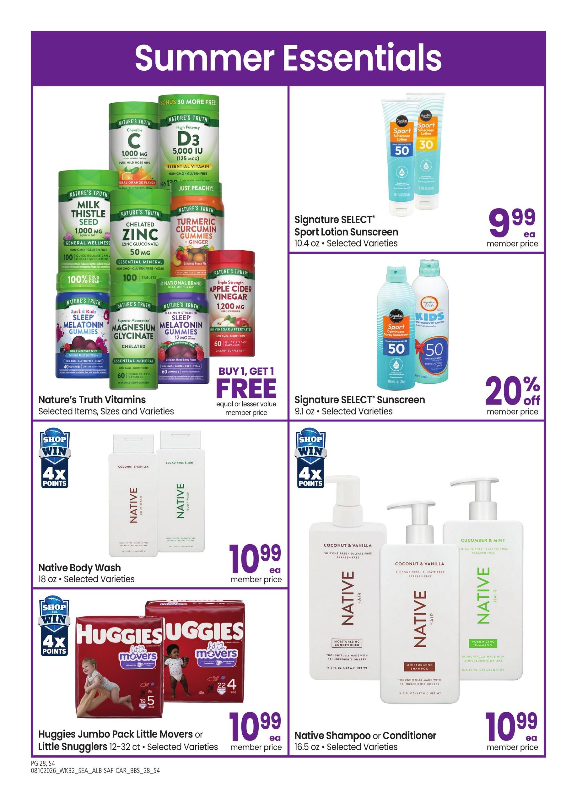 Safeway (ID) Big Book of Savings Weekly Ad August 10 - September 7, 2026