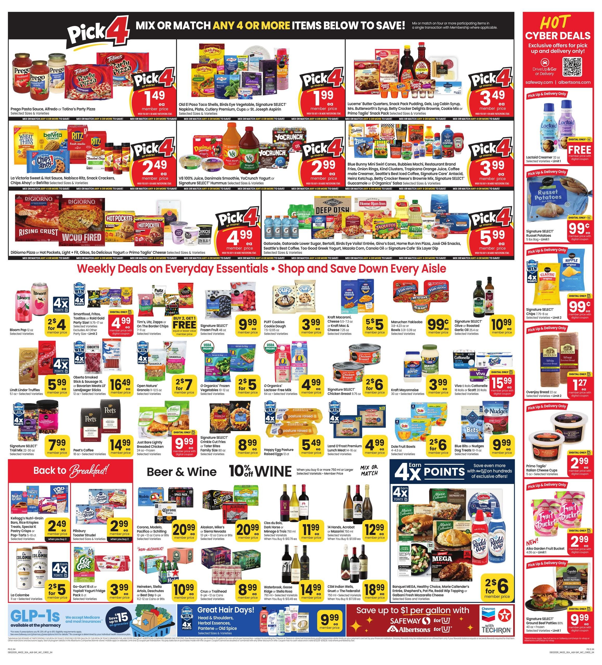 Safeway (ID) Weekly Ad August 12 - 18, 2026