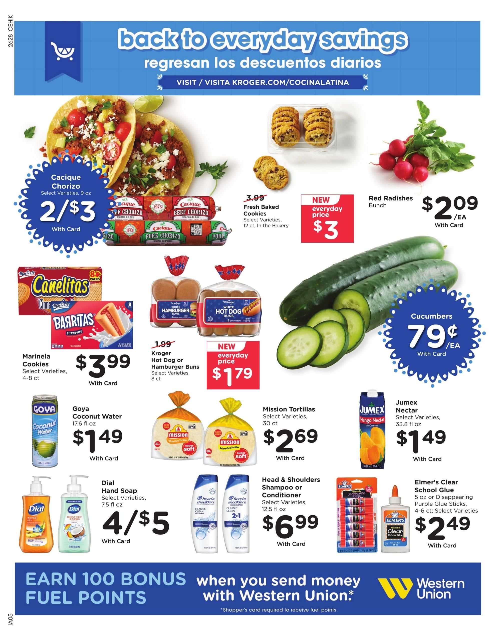 Kroger (Geneseo–New Bedford Area, IL) Weekly Ad August 12 - 18, 2026