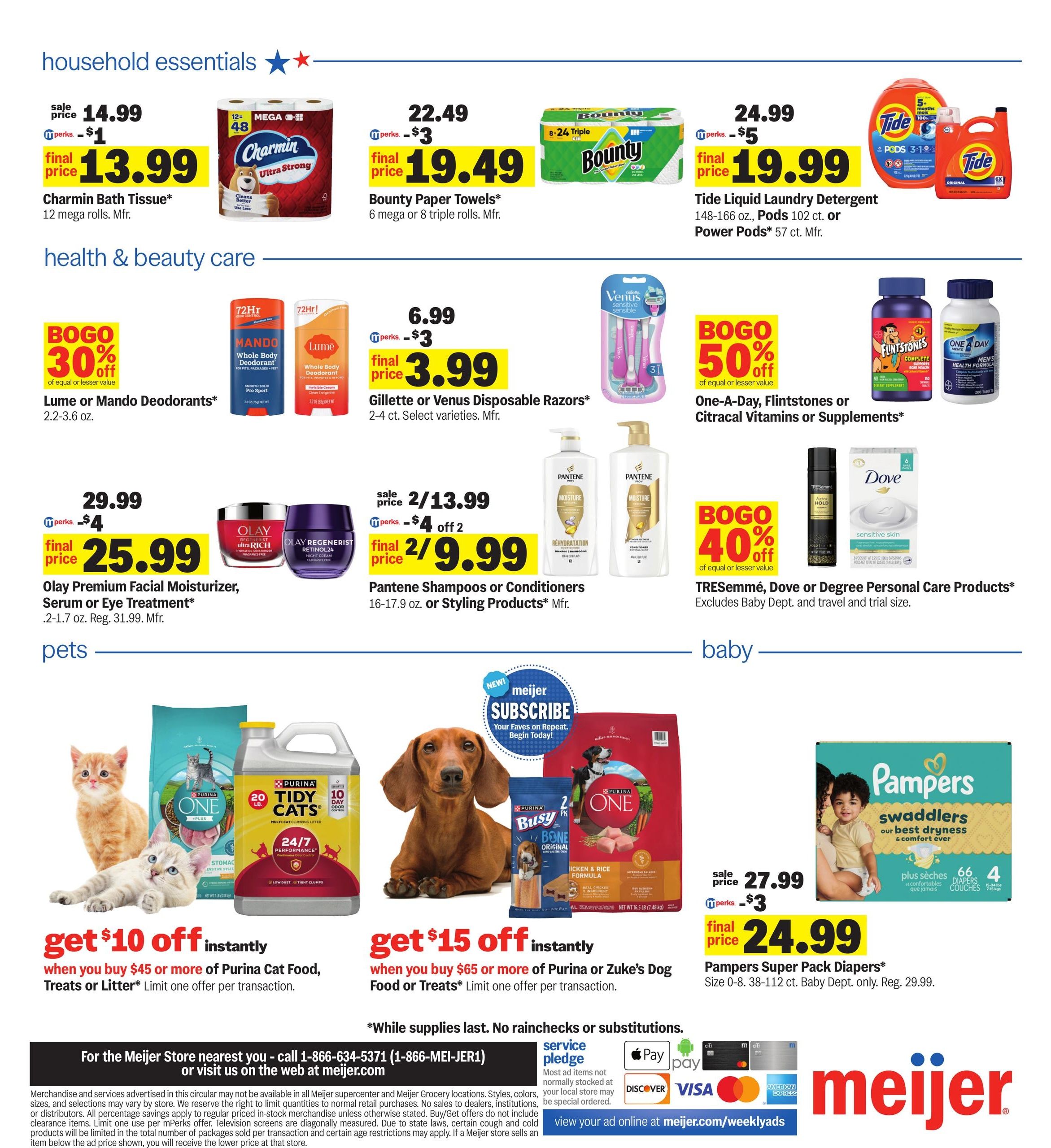 Meijer (WI) Weekly Ad August 12 - 18, 2026