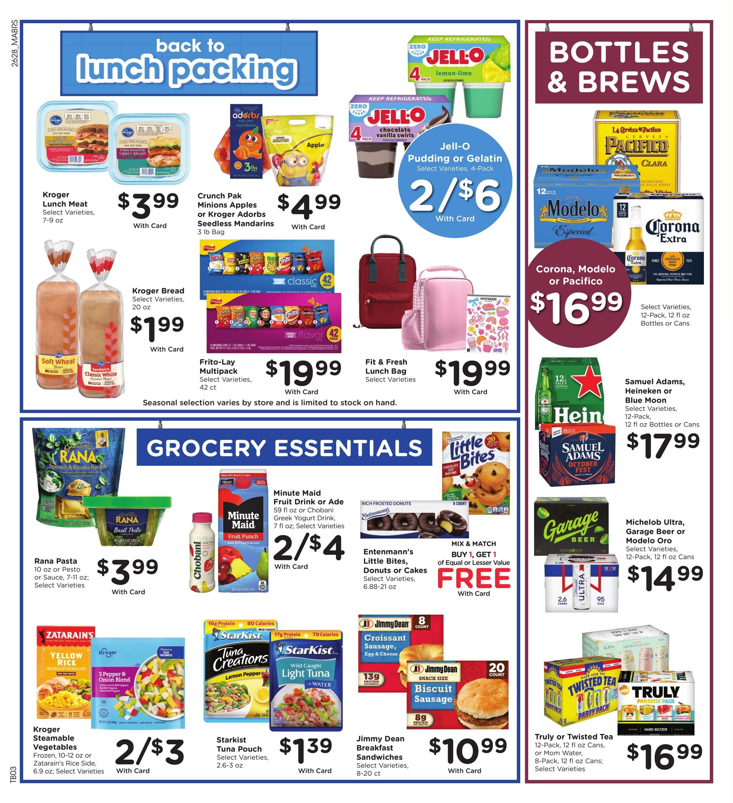 Kroger (NC, TN, VA) Weekly Ad August 12 - 18, 2026
