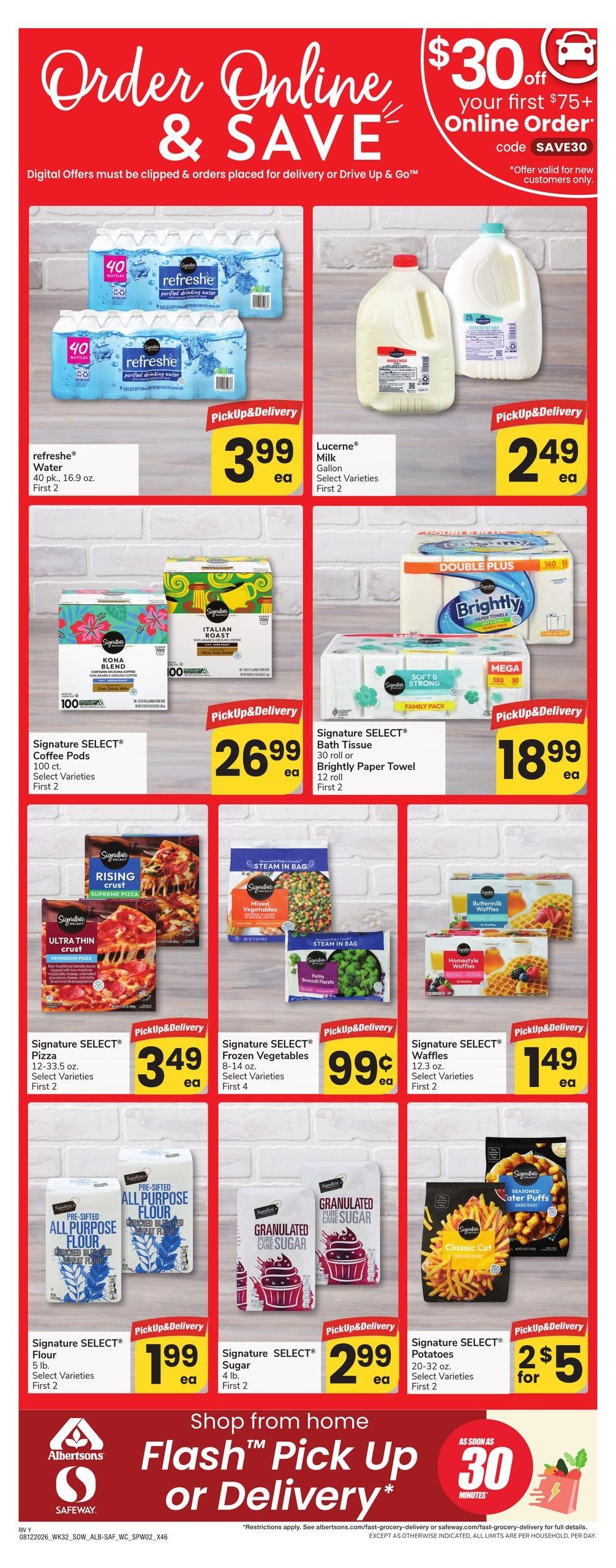 Safeway (Lake Havasu City–Laughlin Area, AZ–NV) Weekly Ad August 12 - 18, 2026