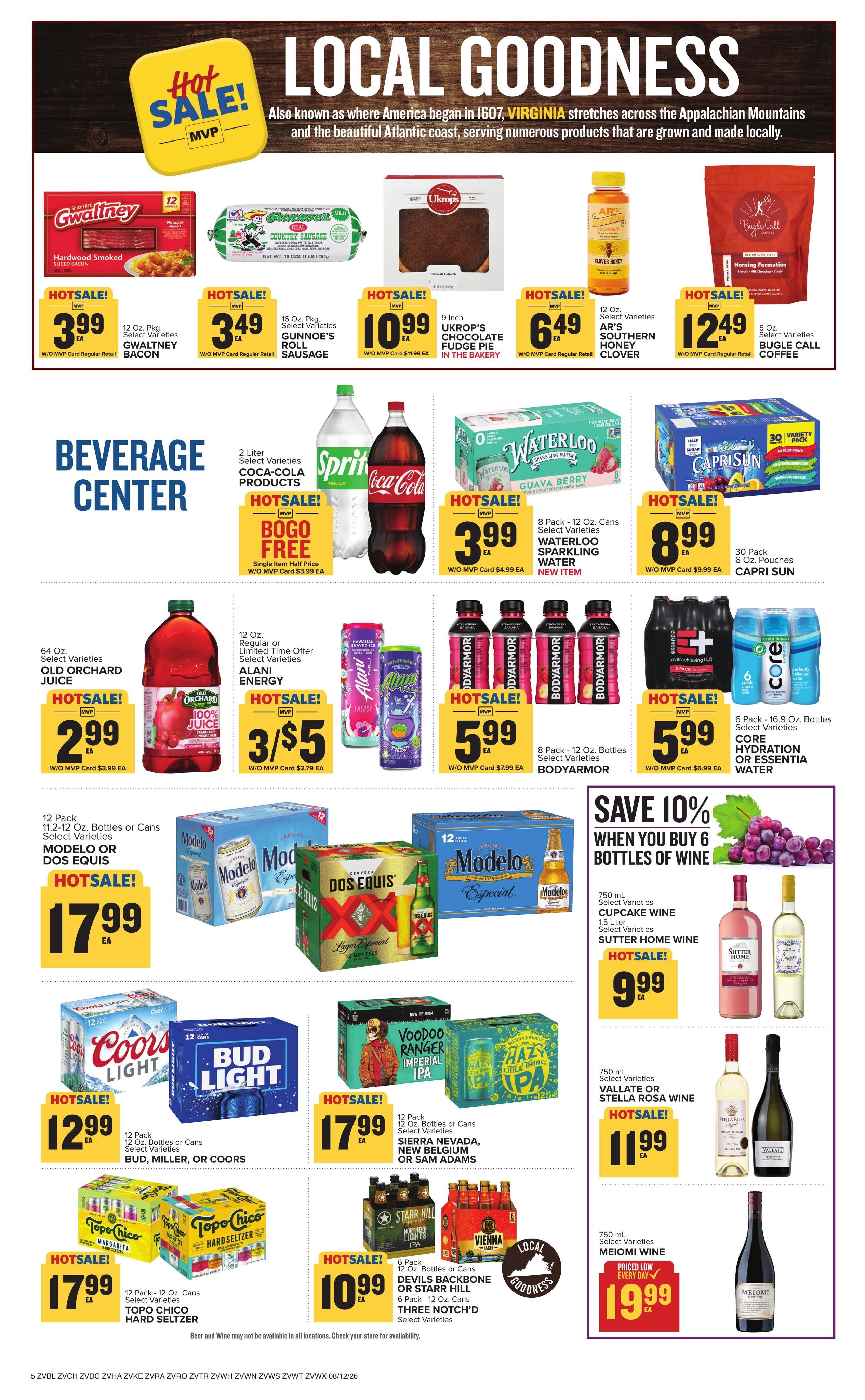 Food Lion (VA) Weekly Ad August 12 - 18, 2026