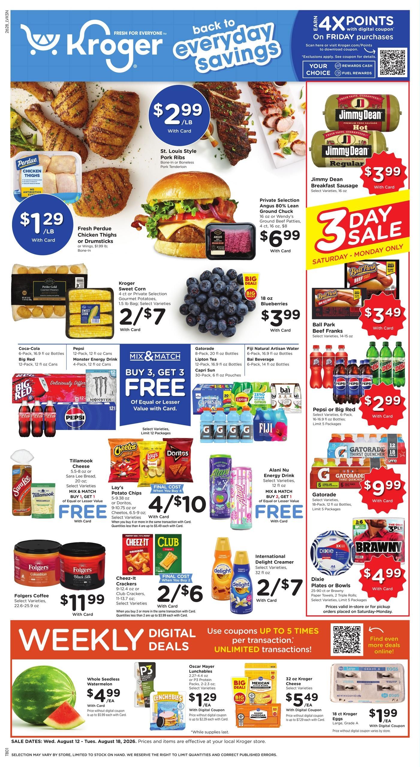 Kroger (Campton Area, KY) Weekly Ad August 12 - 18, 2026
