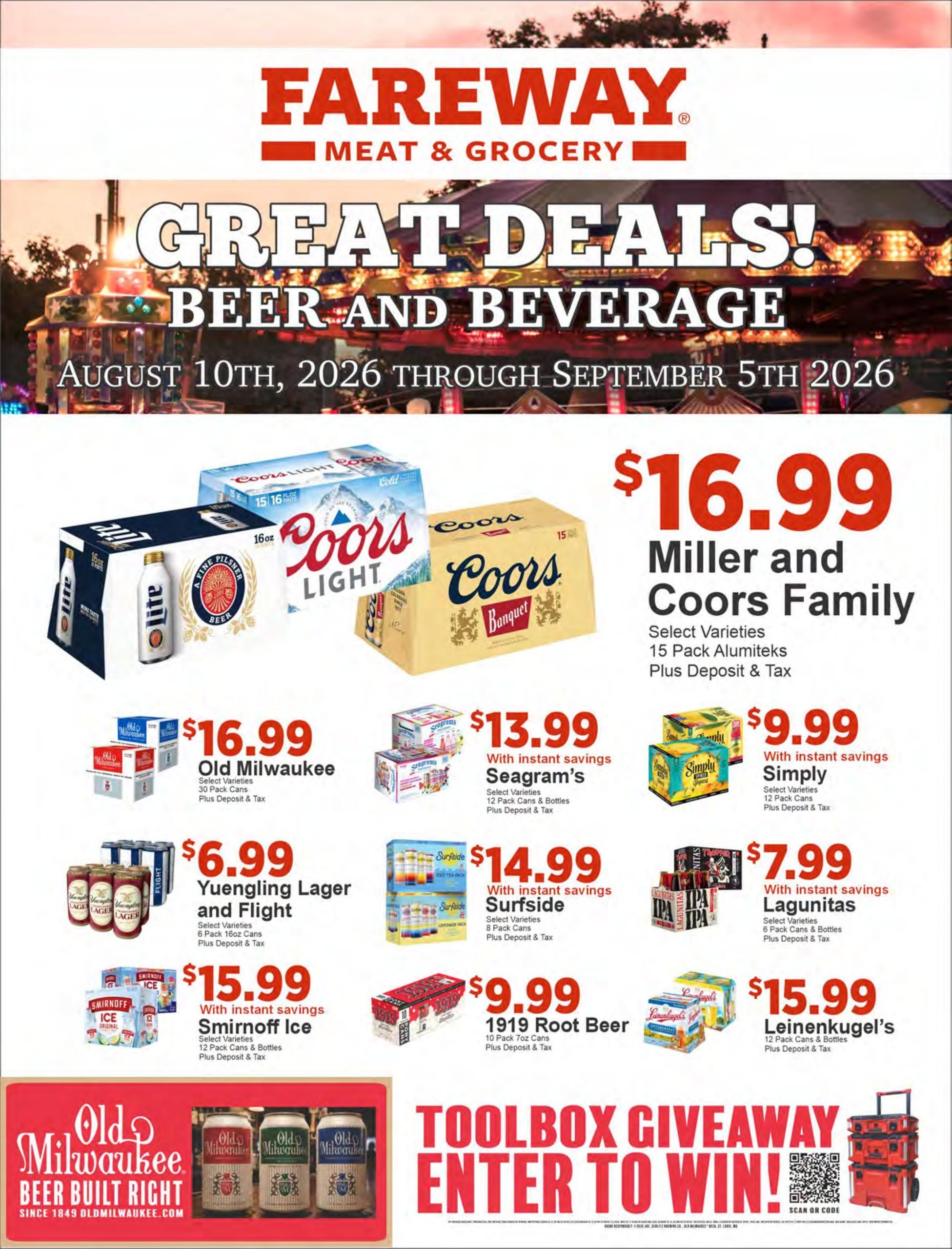 Fareway (Cedar Falls Area, IA) Weekly Ad August 10 - 15, 2026