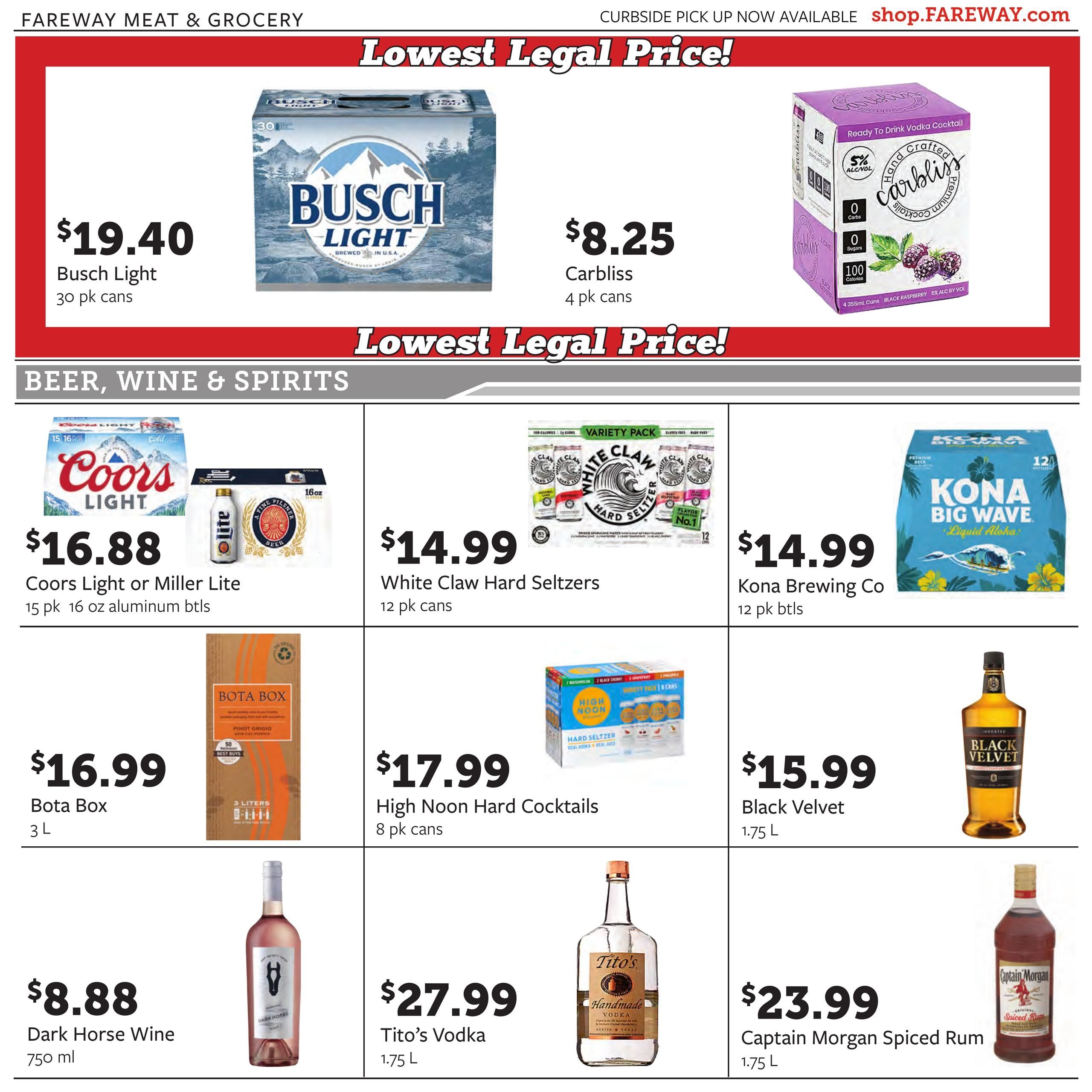 Fareway (Sioux Falls–Steen Area, MN–SD) Weekly Ad August 10 - 15, 2026
