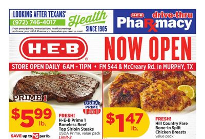 H-E-B (Garland Area, TX) Weekly Ad August 12 - 18, 2026