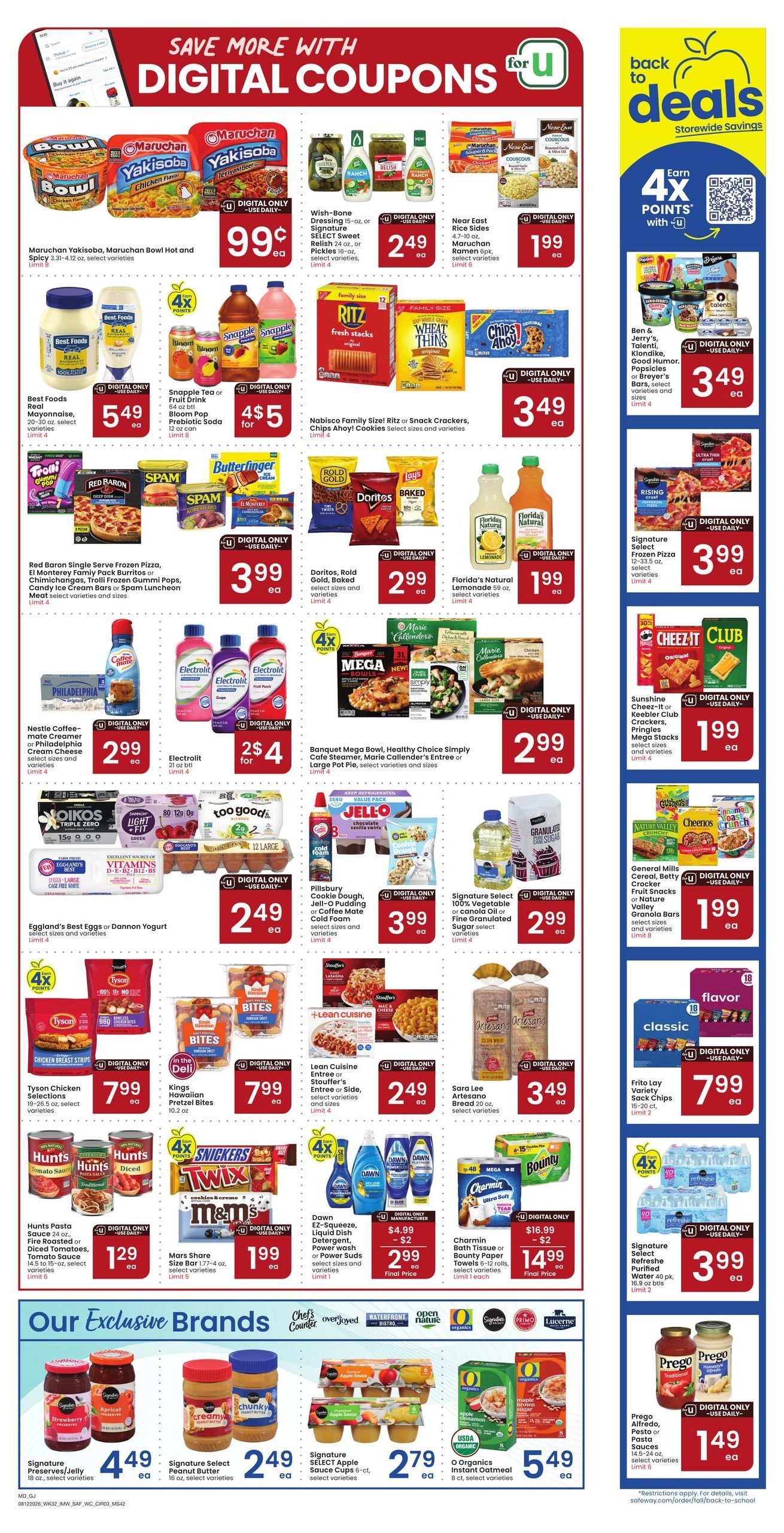 Safeway (Montrose–Ridgway Area, CO) Weekly Ad August 12 - 18, 2026