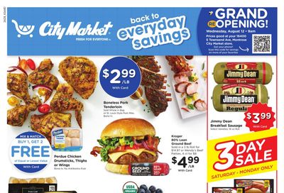 City Market (Montrose-Ridgway Area, CO) Weekly Ad August 12 - 18, 2026