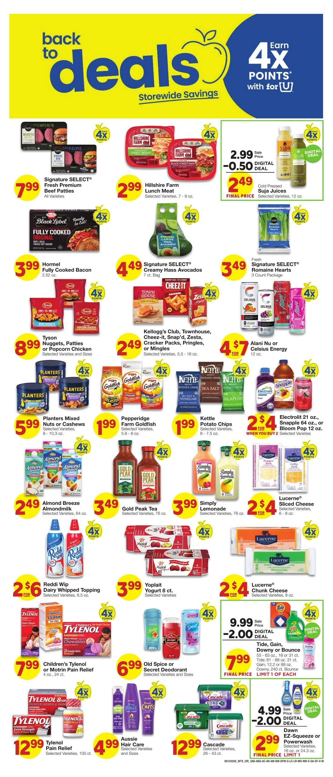 Market Street (Devol Area, OK) Weekly Ad August 12 - 18, 2026