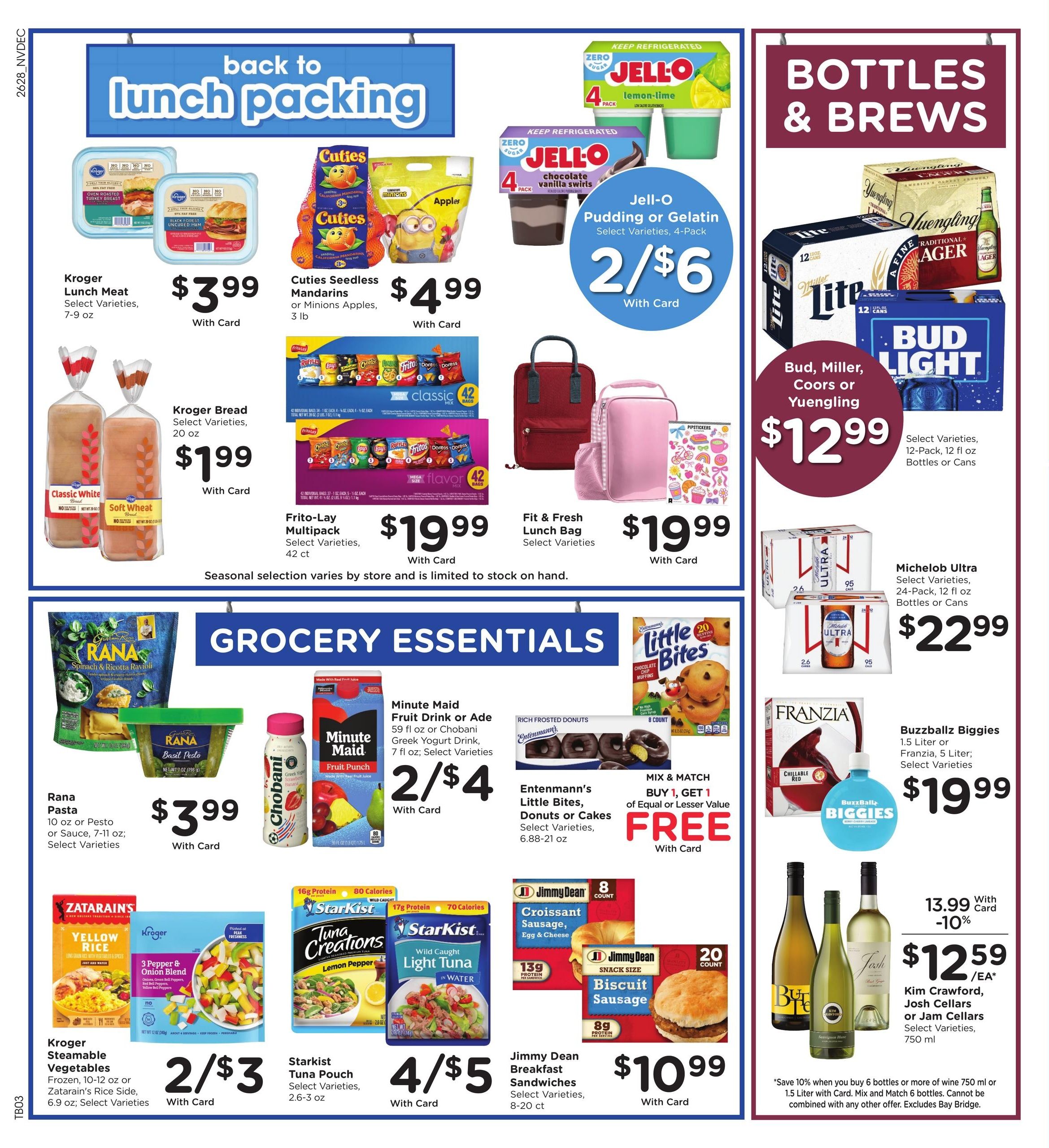 Kroger (Huntsville Area, AL) Weekly Ad August 12 - 18, 2026