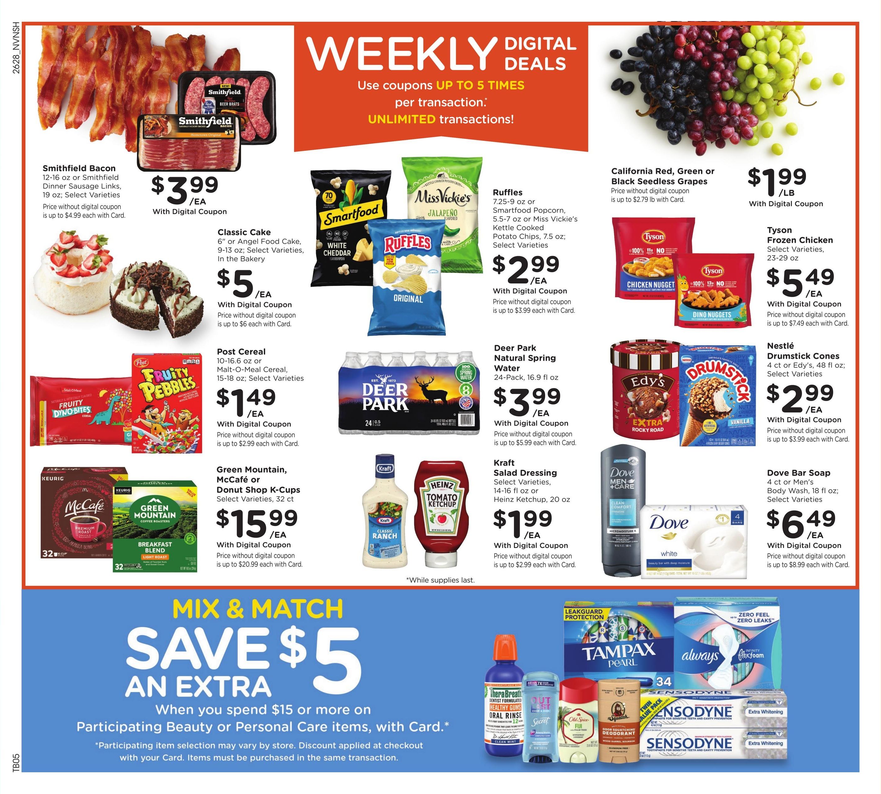 Kroger (Seymour–Bryson City Area, NC–TN) Weekly Ad August 12 - 18, 2026