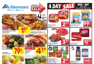 Albertsons (Texarkana Area, TX) Weekly Ad August 12 - 18, 2026
