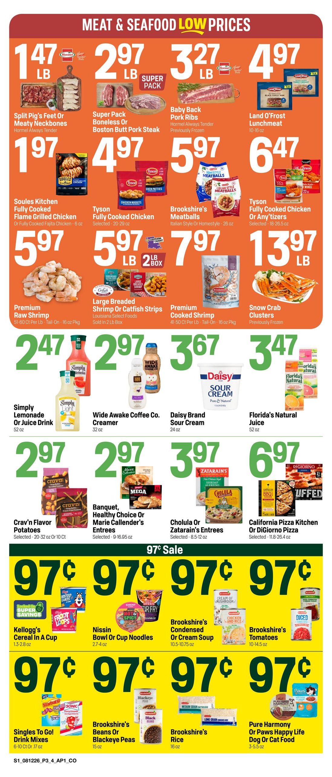 Super 1 Foods & Discount Pharmacy (Texarkana–Texarkana Area, AR–TX) Weekly Ad August 12 - 18, 2026