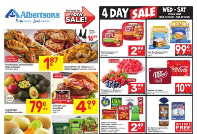 Albertsons (Belcher Area, LA) Weekly Ad August 12 - 18, 2026