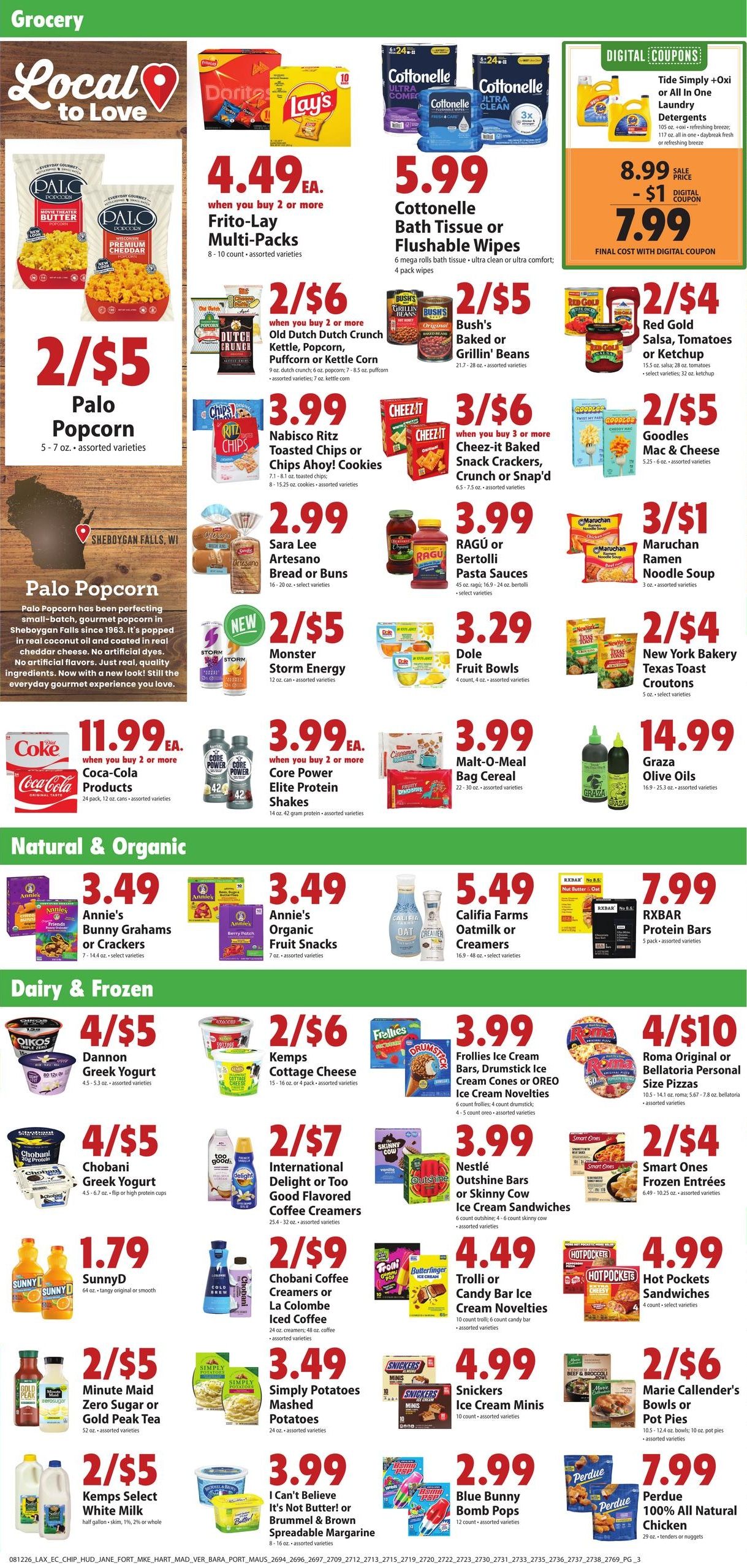 Festival Foods (Eau Claire–Altoona Area, WI) Weekly Ad (promoted) Weekly Ad August 12 - 18, 2026