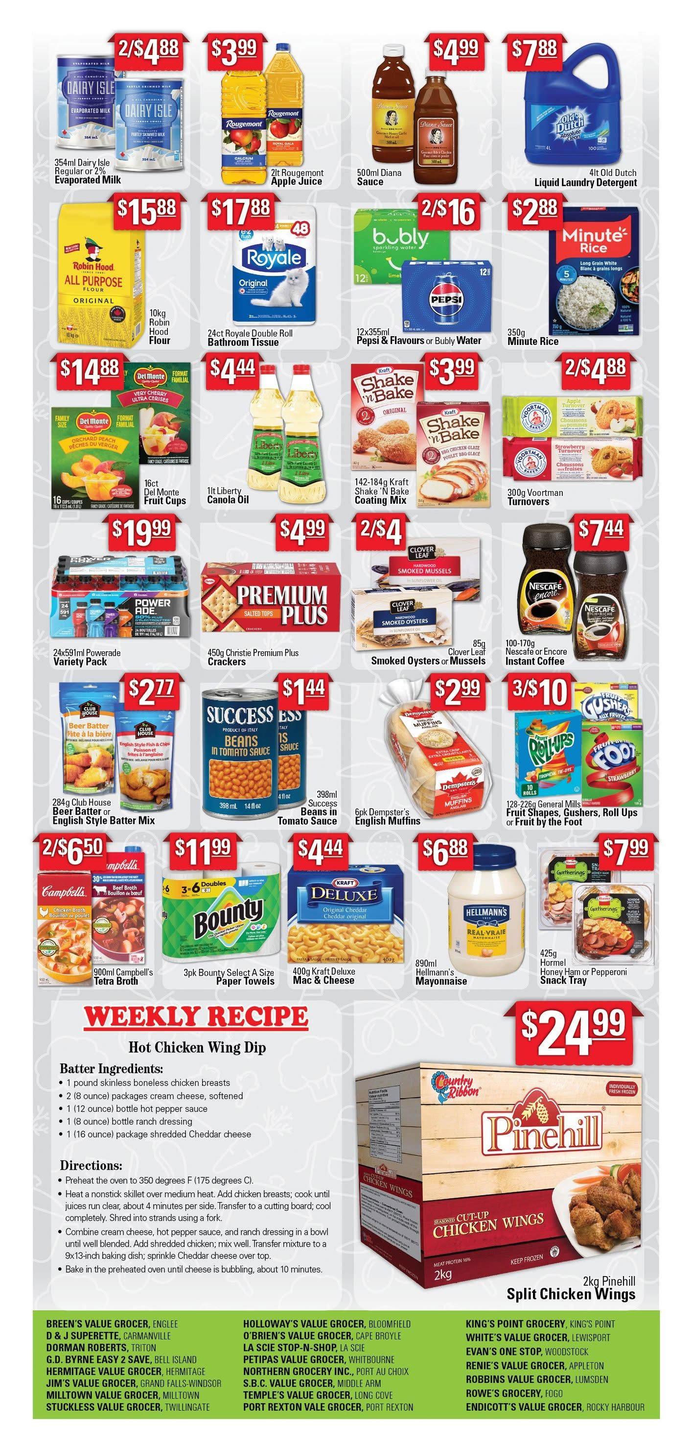 Value Grocer Flyer August 13 to 19