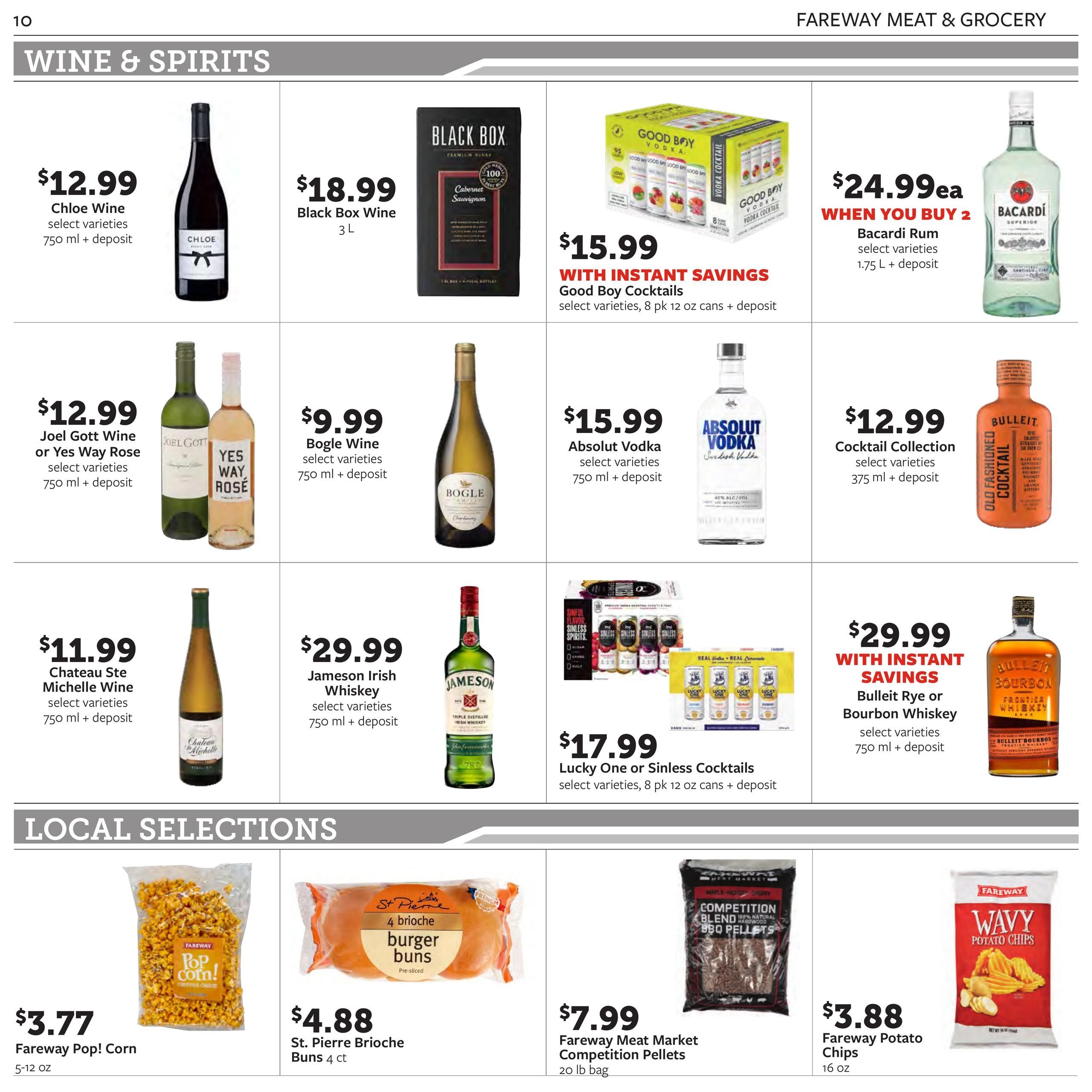 Fareway (Spencer–Lakefield Area, IA–MN) Weekly Ad August 10 - 15, 2026