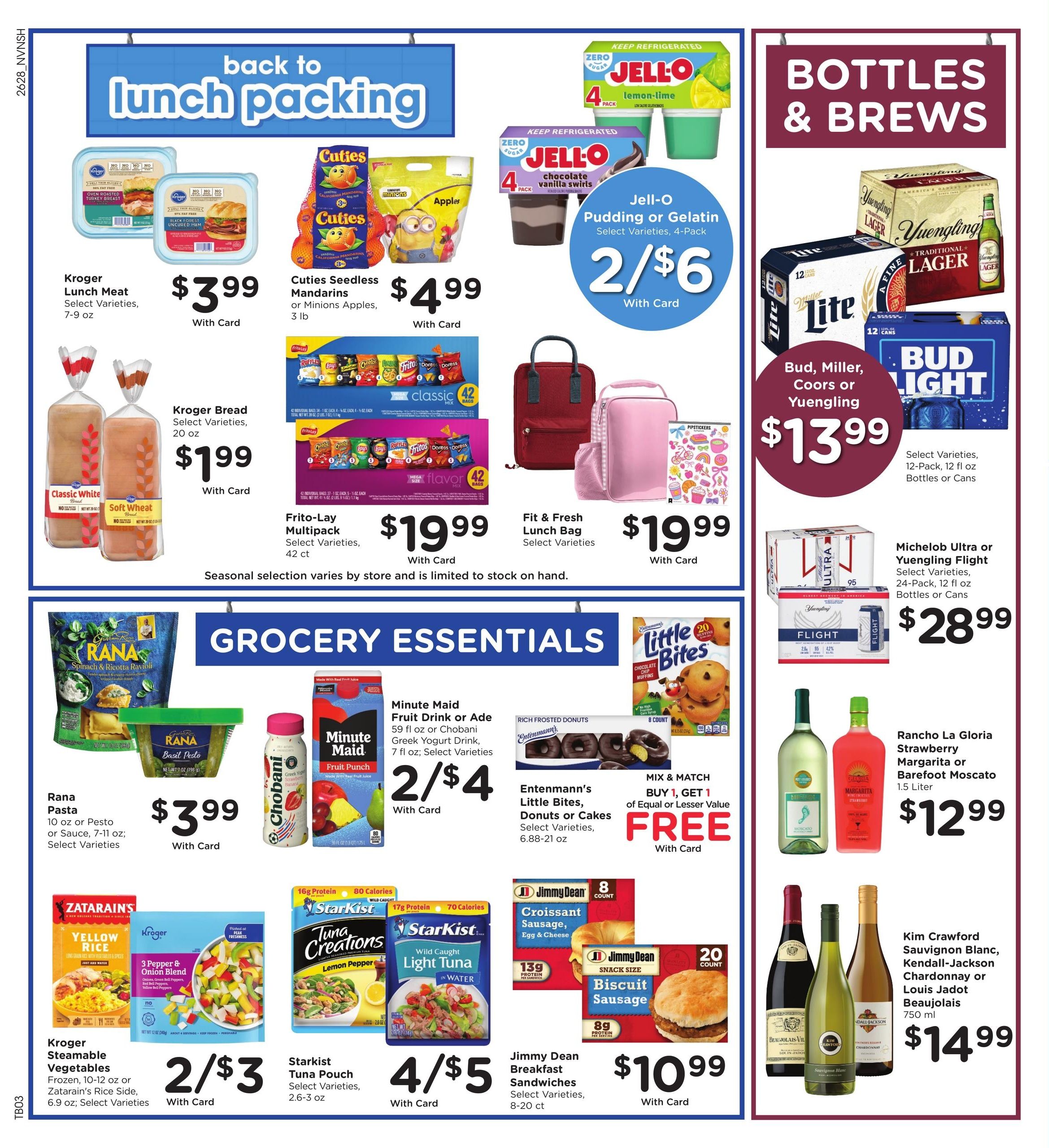 Kroger (Murfreesboro–Readyville Area, TN) Weekly Ad August 12 - 18, 2026