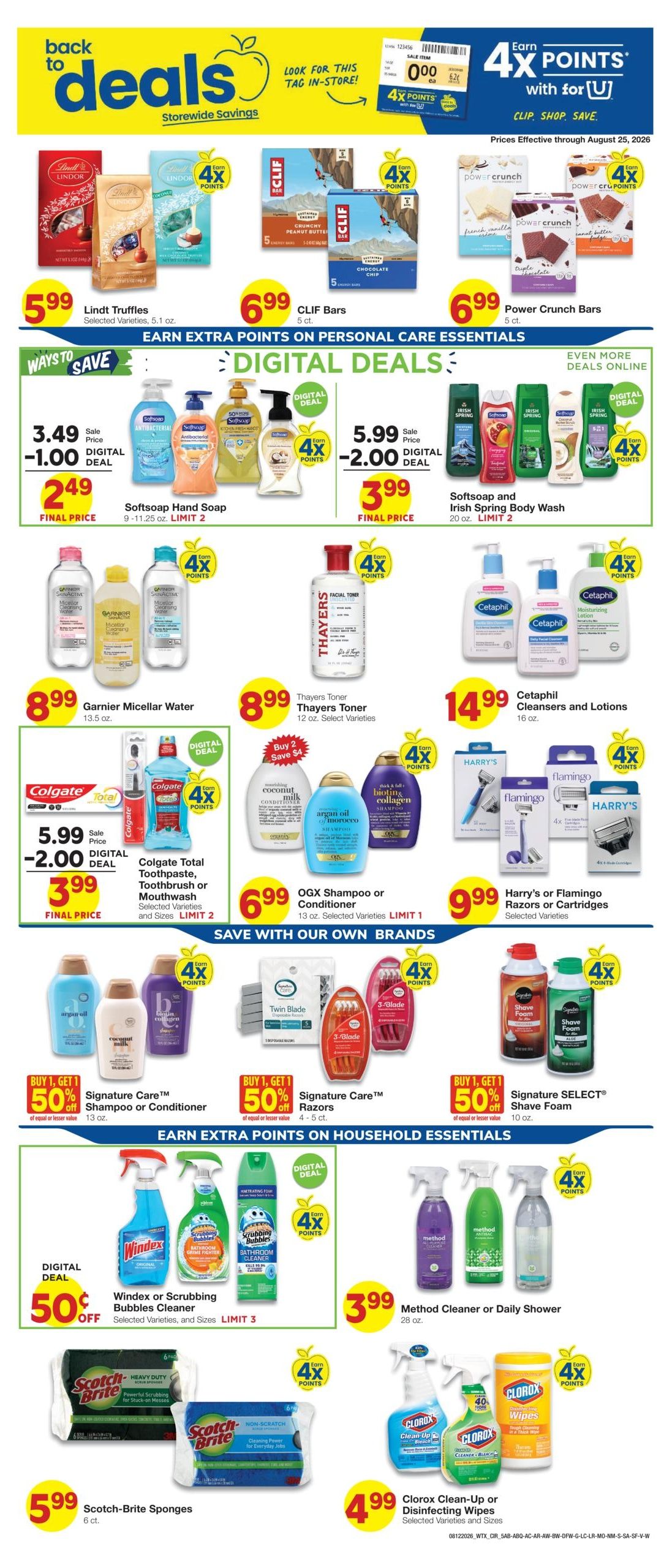 Albertsons Market (NM) Weekly Ad August 12 - 18, 2026