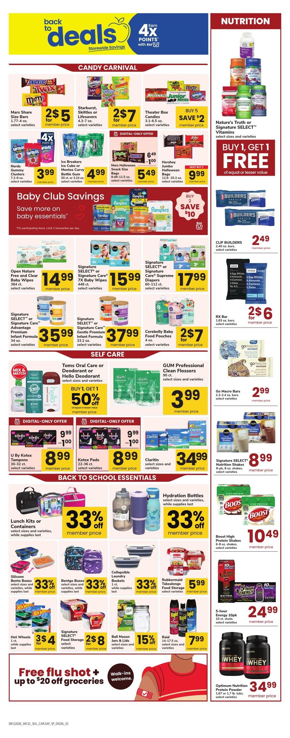 Carrs (Anchorage–Wasilla Area, AK) Weekly Ad August 12 - 18, 2026