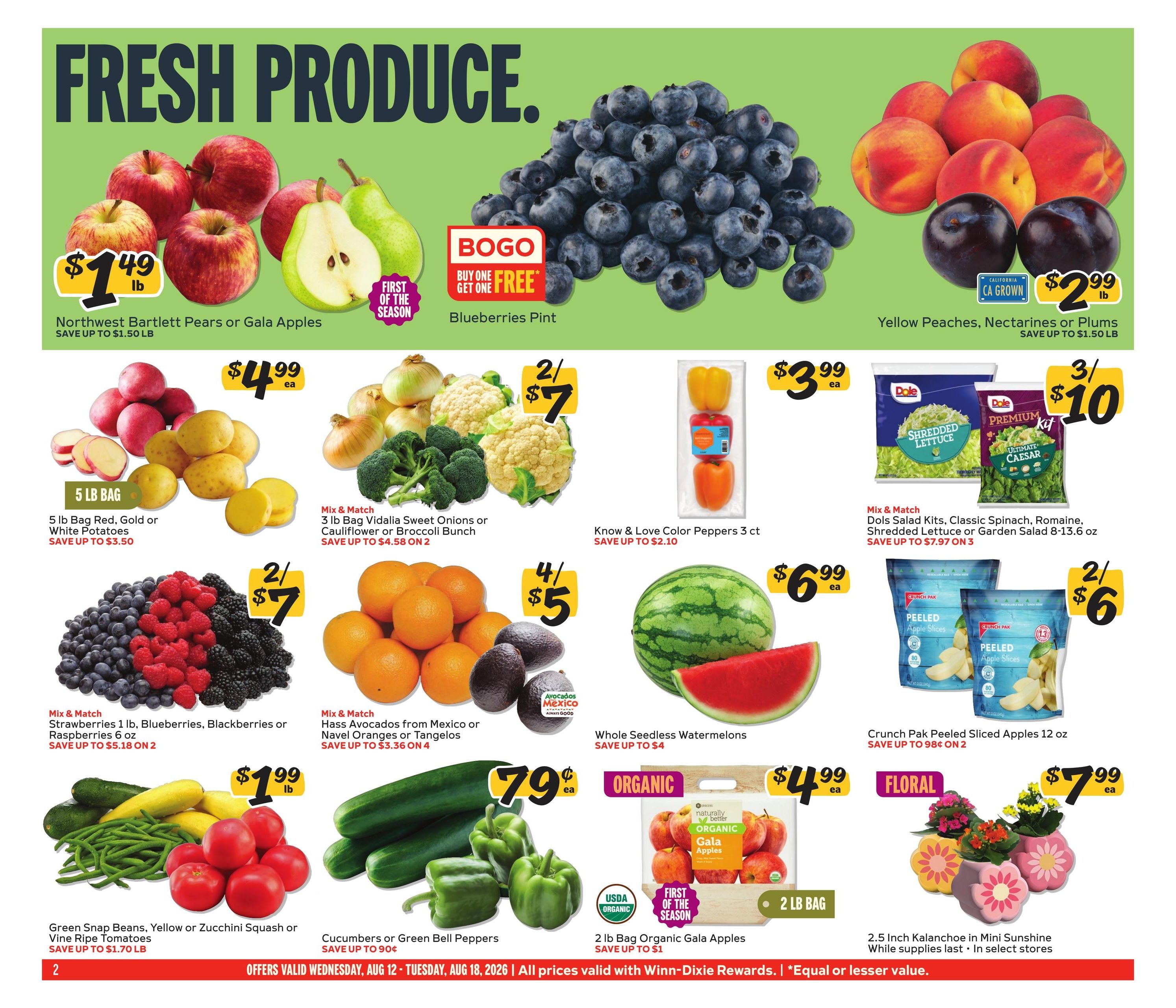 Winn-Dixie (GA) Weekly Ad August 12 - 18, 2026