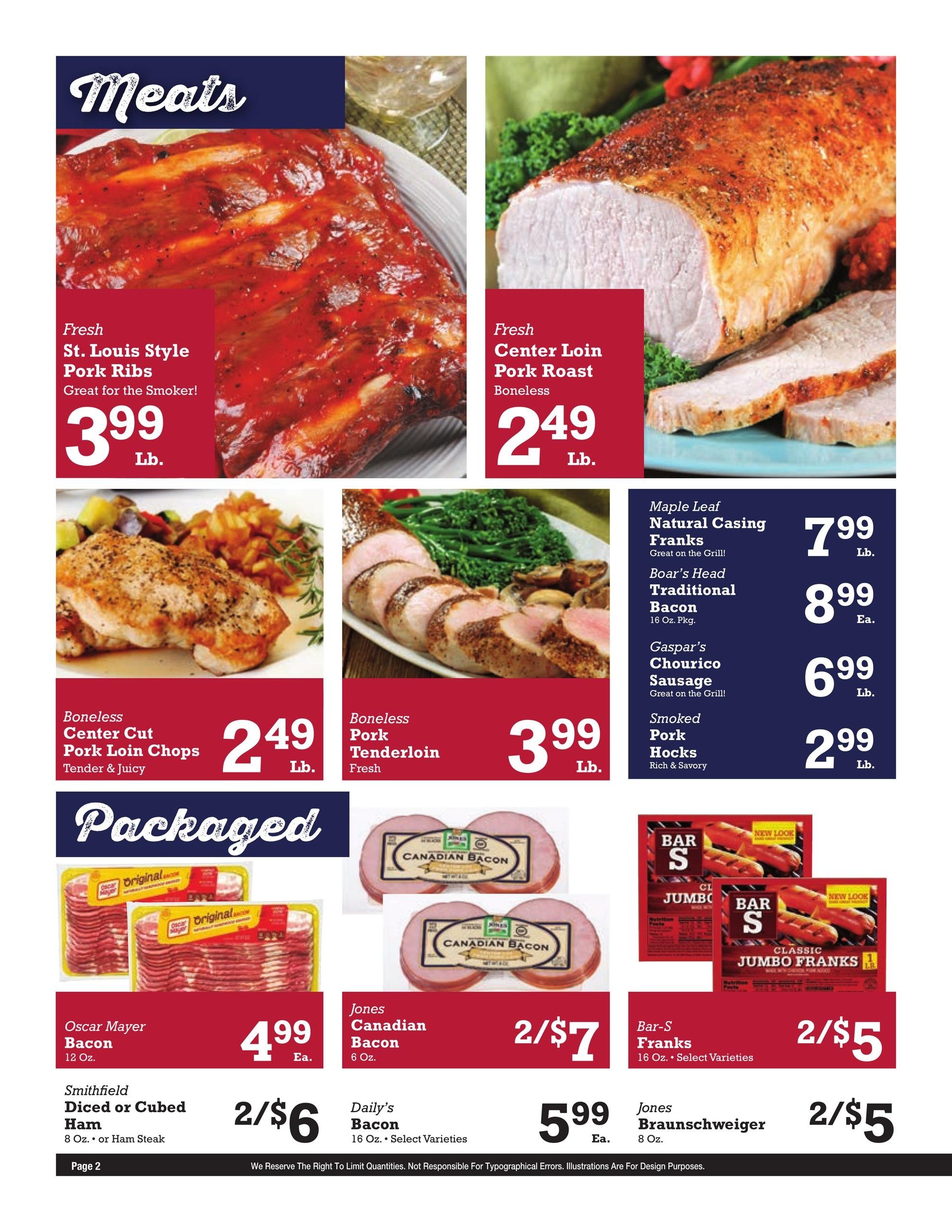 Foster's Super Market Weekly Ad August 3 - 15, 2026