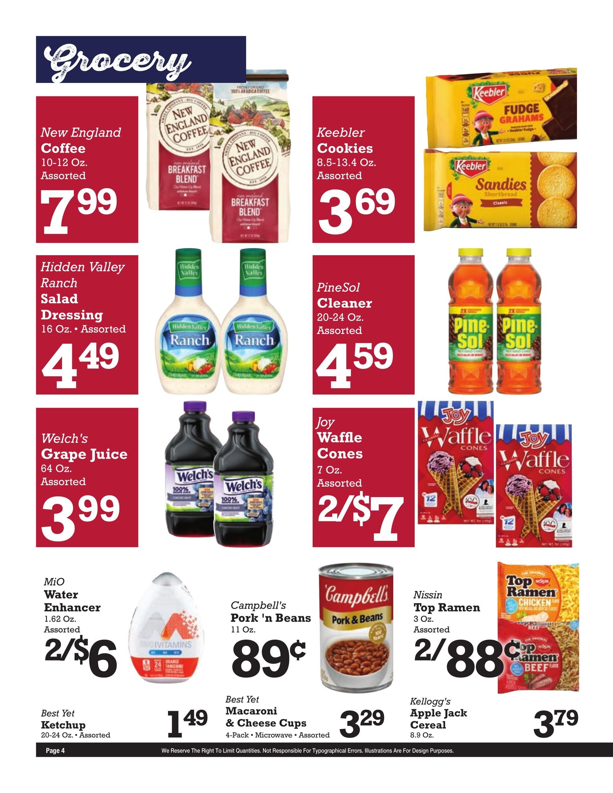 Foster's Super Market Weekly Ad August 3 - 15, 2026