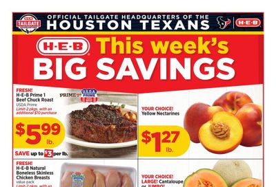 H-E-B (College Station Area, TX) Weekly Ad August 12 - 18, 2026