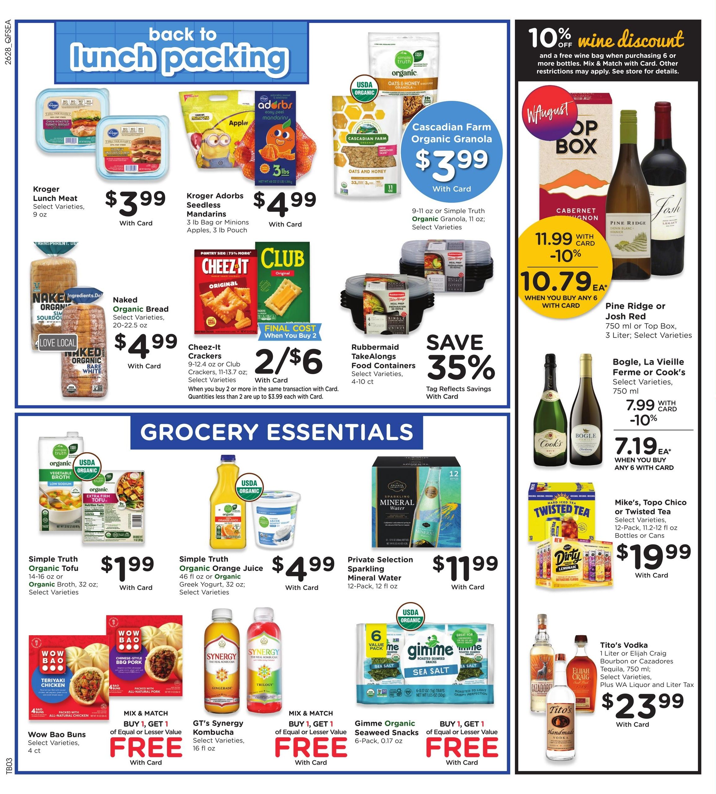 QFC (Gresham–Brush Prairie Area, OR–WA) Weekly Ad August 12 - 18, 2026