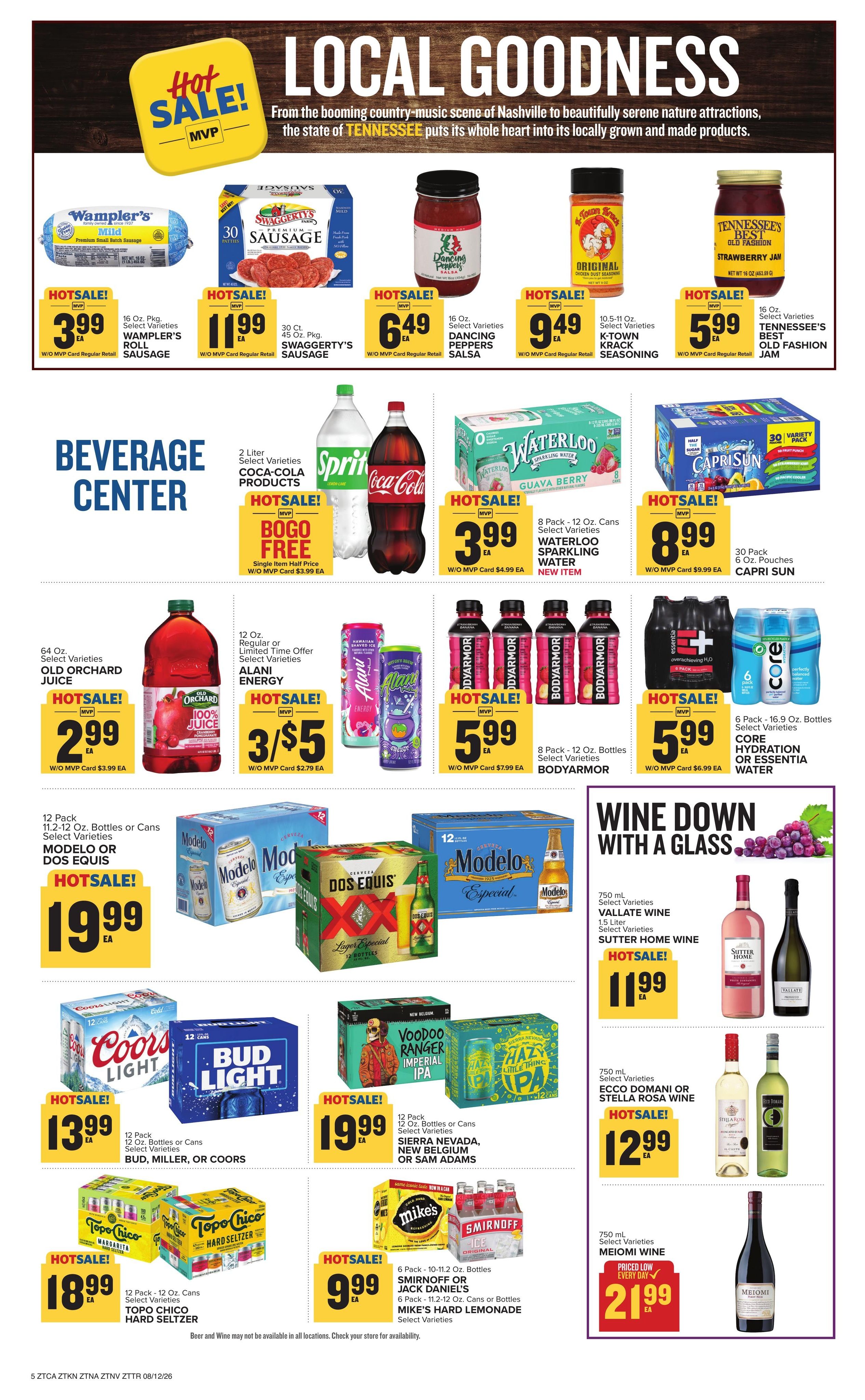 Food Lion (KY, TN) Weekly Ad August 12 - 18, 2026
