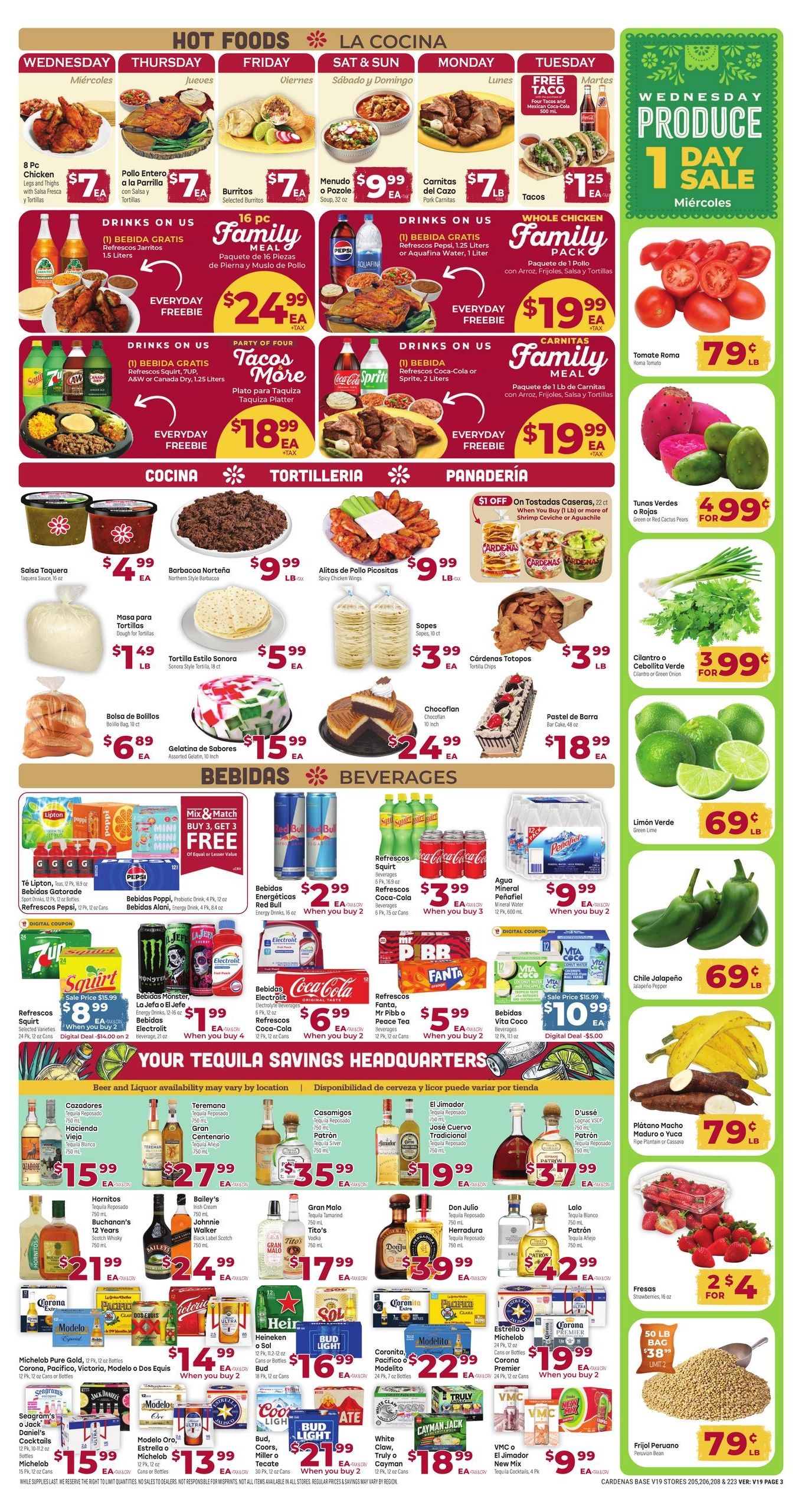Cardenas Markets (Salinas–Moss Landing Area, CA) Weekly Ad August 12 - 18, 2026