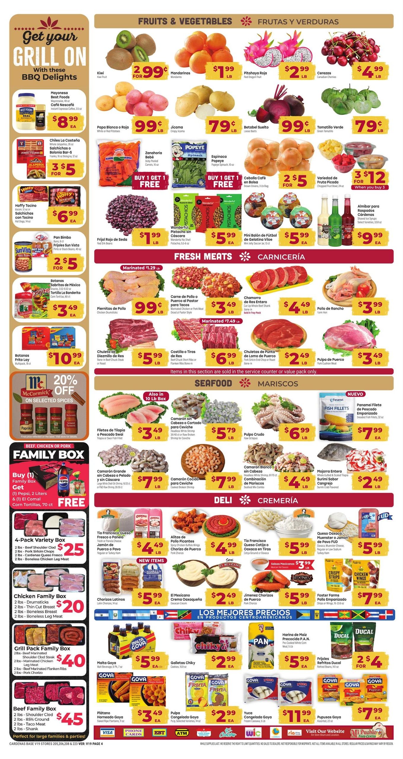 Cardenas Markets (Salinas–Moss Landing Area, CA) Weekly Ad August 12 - 18, 2026