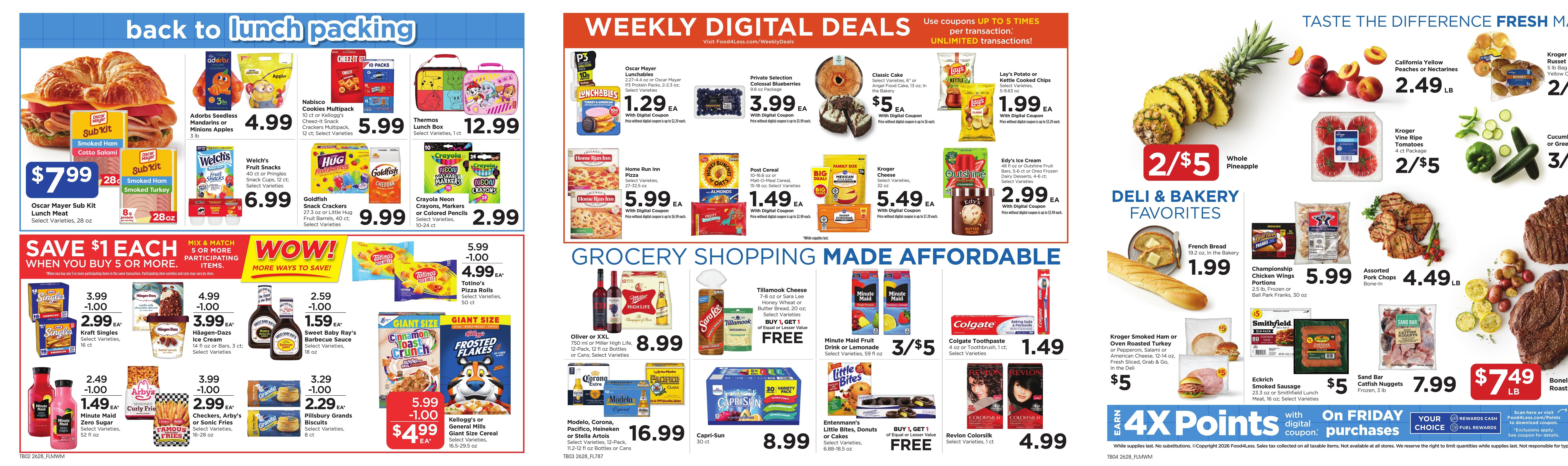Food 4 Less (Hammond Area, IN) Chicago Weekly Ad August 12 - 18, 2026