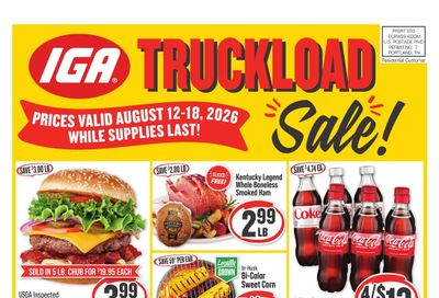 IGA (Dayton–Fairborn Area, OH) Weekly Ad August 12 - 18, 2026