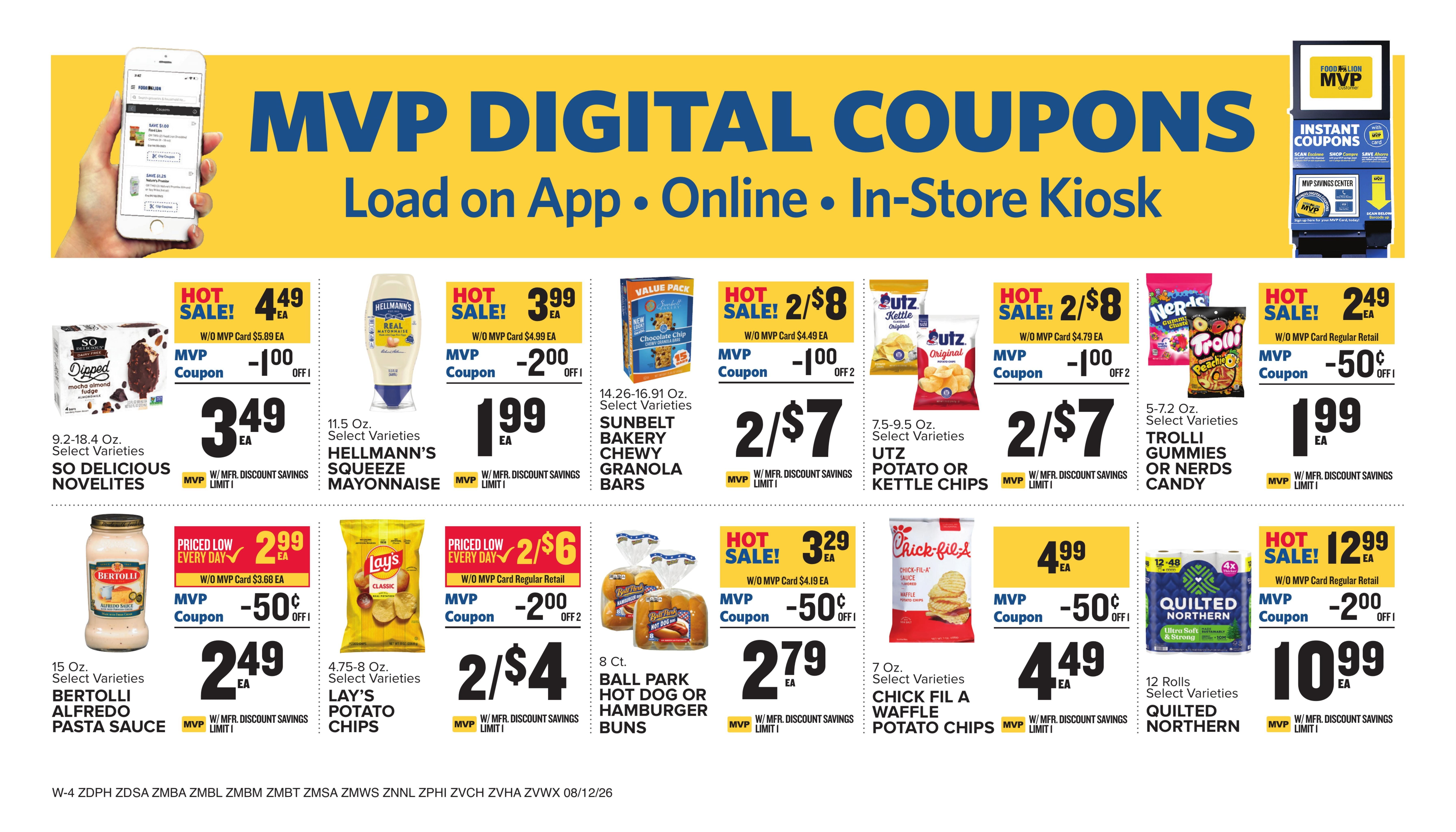Food Lion (Bridgewater–Staunton Area, VA) Weekly Ad August 12 - 18, 2026