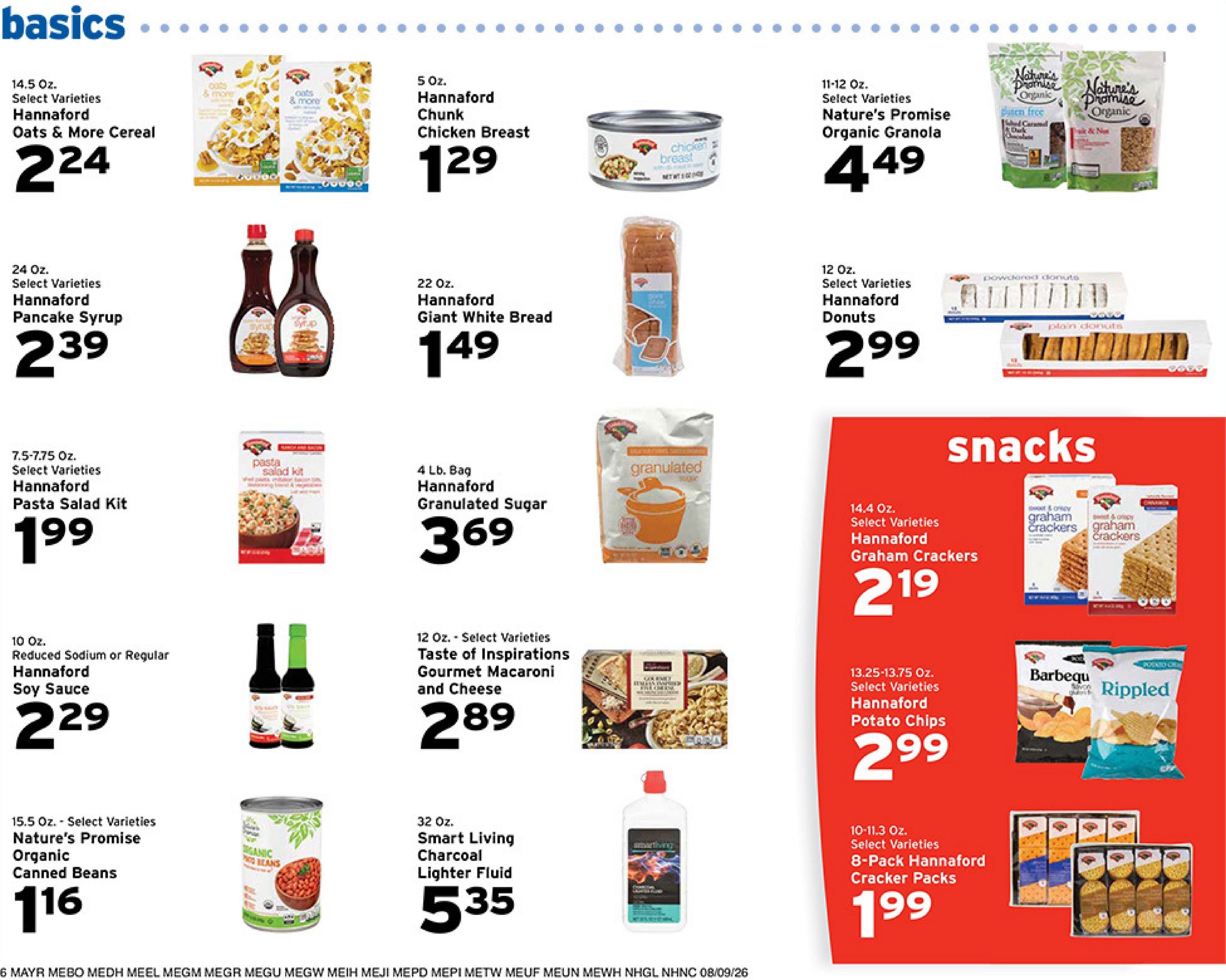 Whitney's Family Supermarket Weekly Ad August 9 - 15, 2026