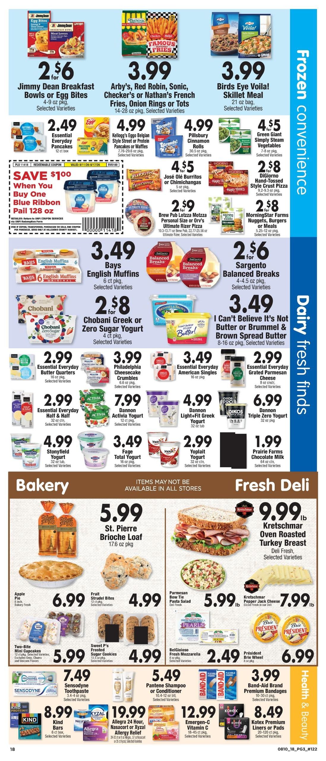 Hillsboro County Market Weekly Ad August 11 - 17, 2026