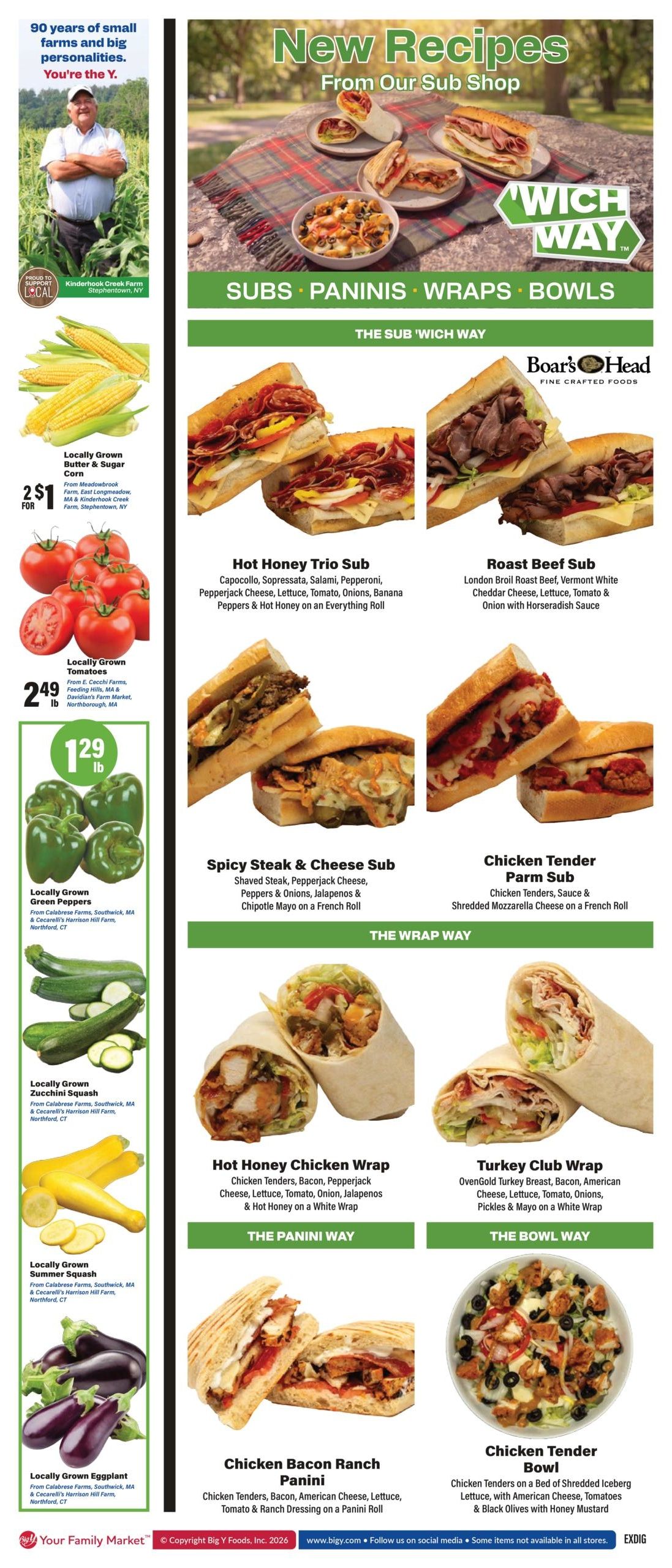 Big Y (MA, NY, RI, VT) Weekly Ad August 13 - 19, 2026